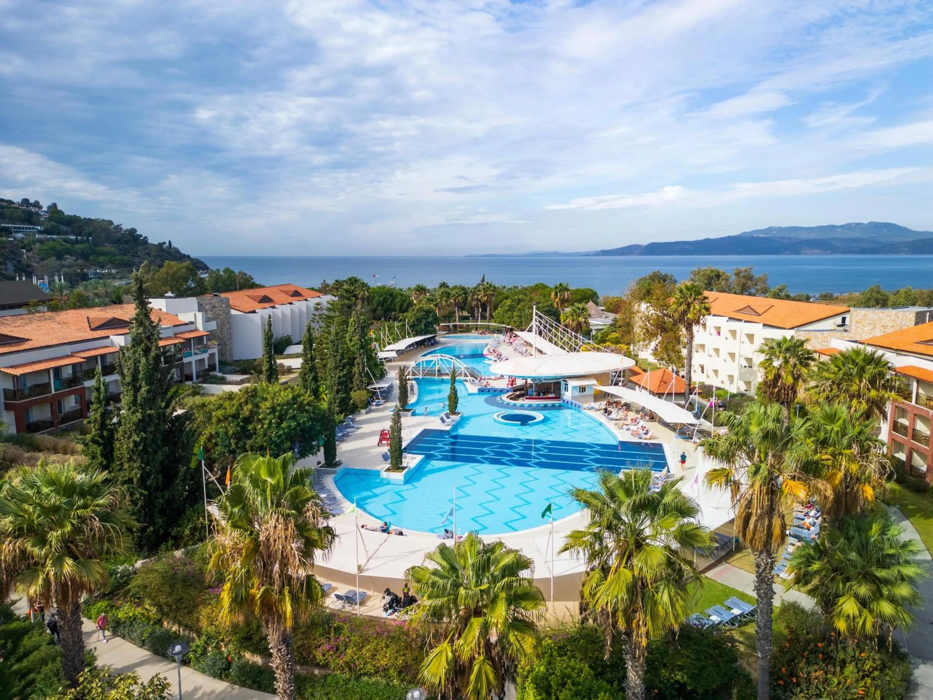 Swimming pool in Aqua Fantasy Aquapark Hotel & Spa - Ultra All Inclusive