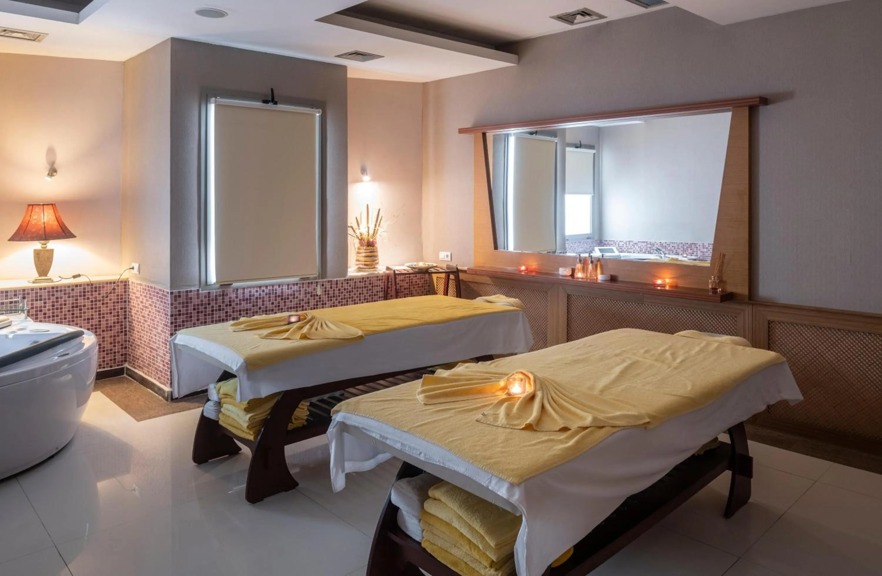 Spa and wellness centre/facilities, Bed in Aqua Fantasy Aquapark Hotel & Spa - Ultra All Inclusive