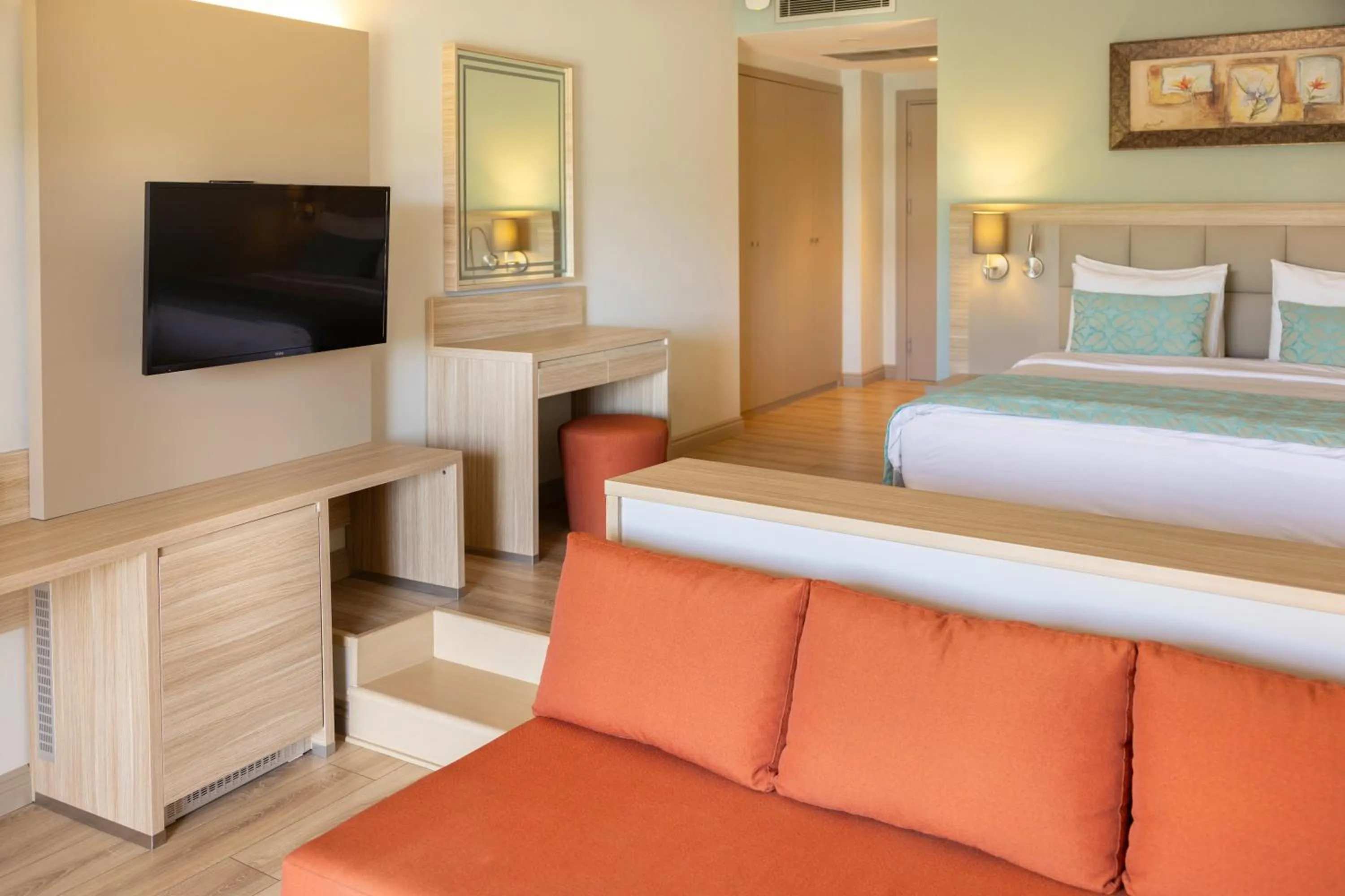 Photo of the whole room, Bed in Aqua Fantasy Aquapark Hotel & Spa - Ultra All Inclusive