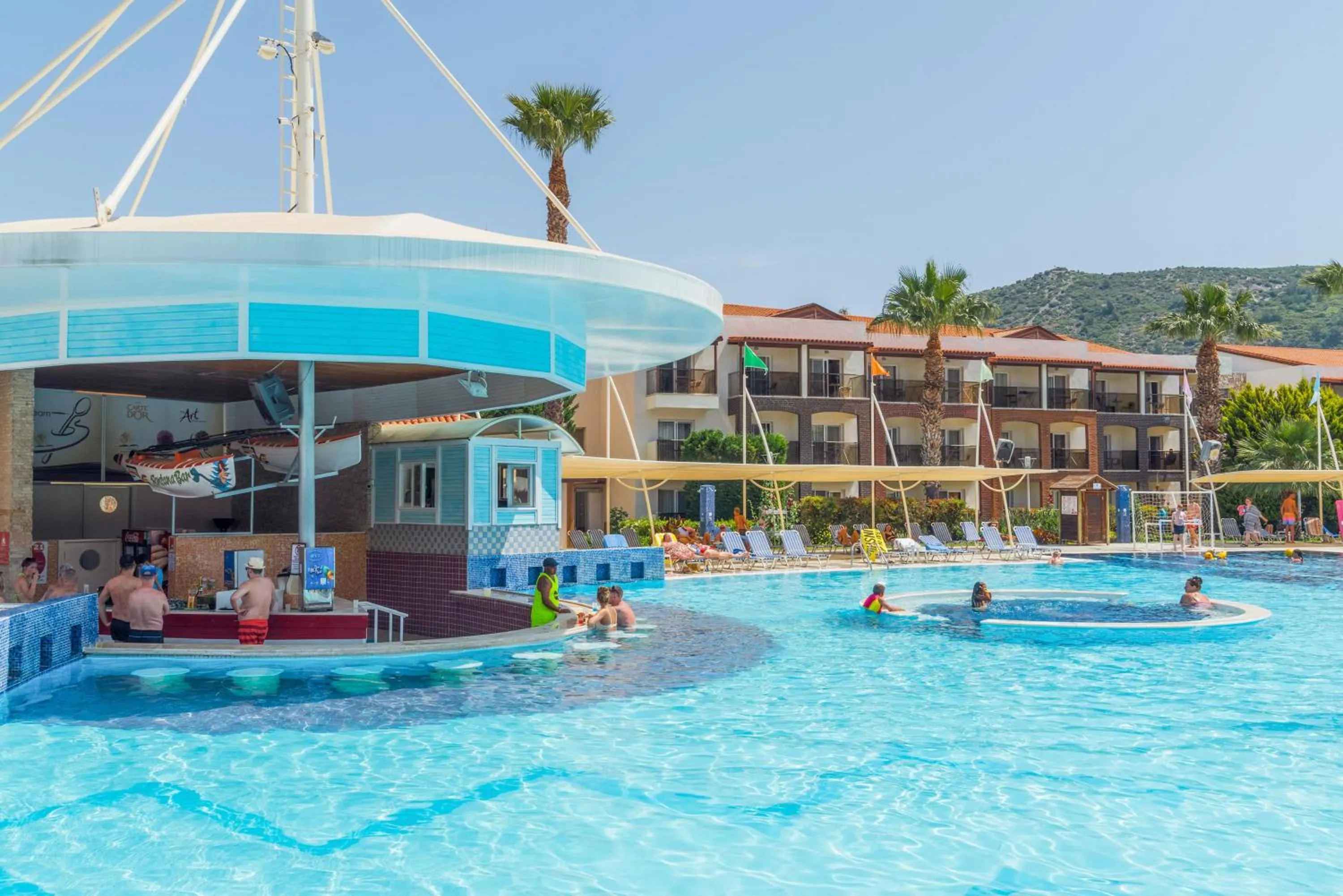 Swimming pool in Aqua Fantasy Aquapark Hotel & Spa - Ultra All Inclusive