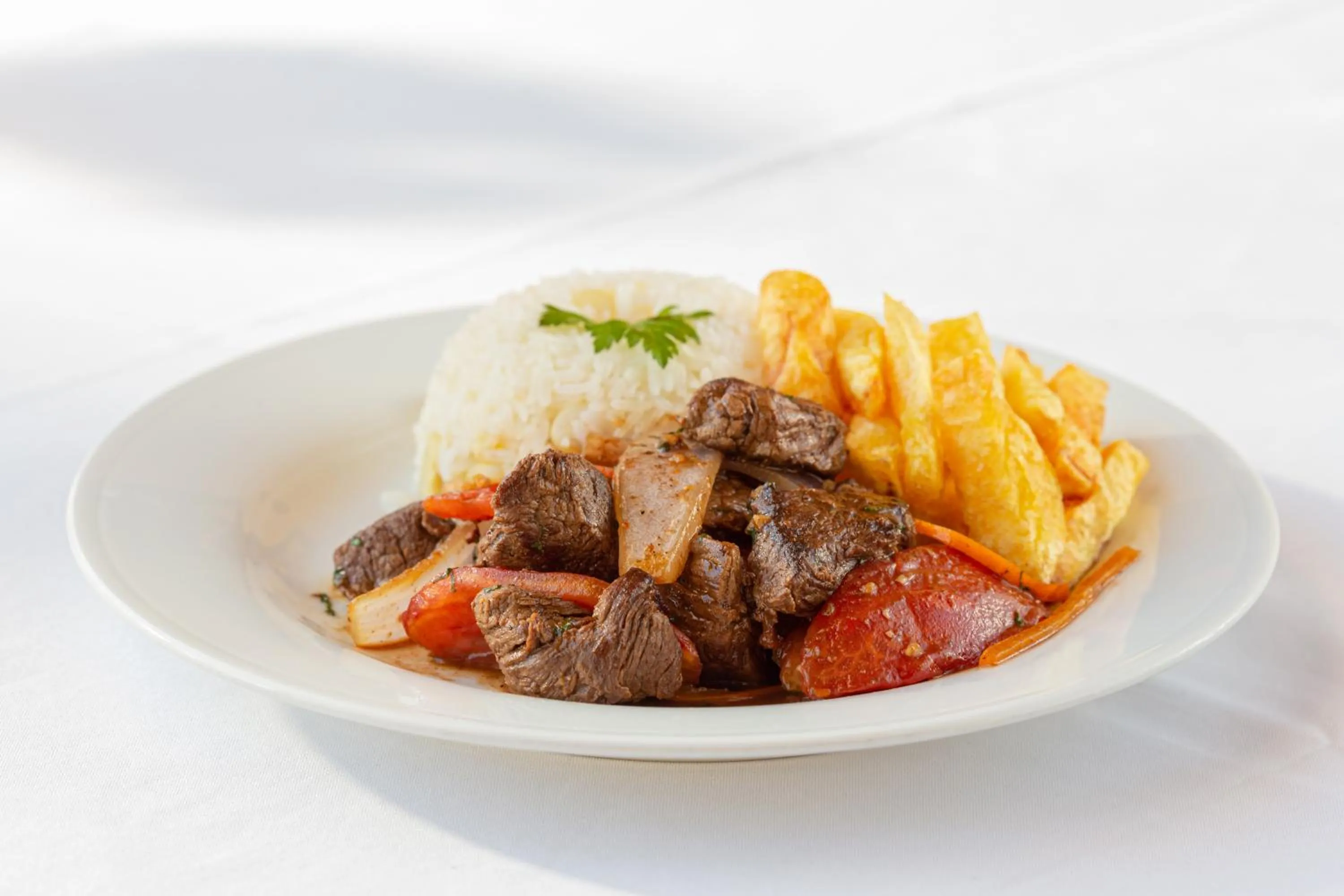 Food close-up in LP Los Portales Hotel Tarma