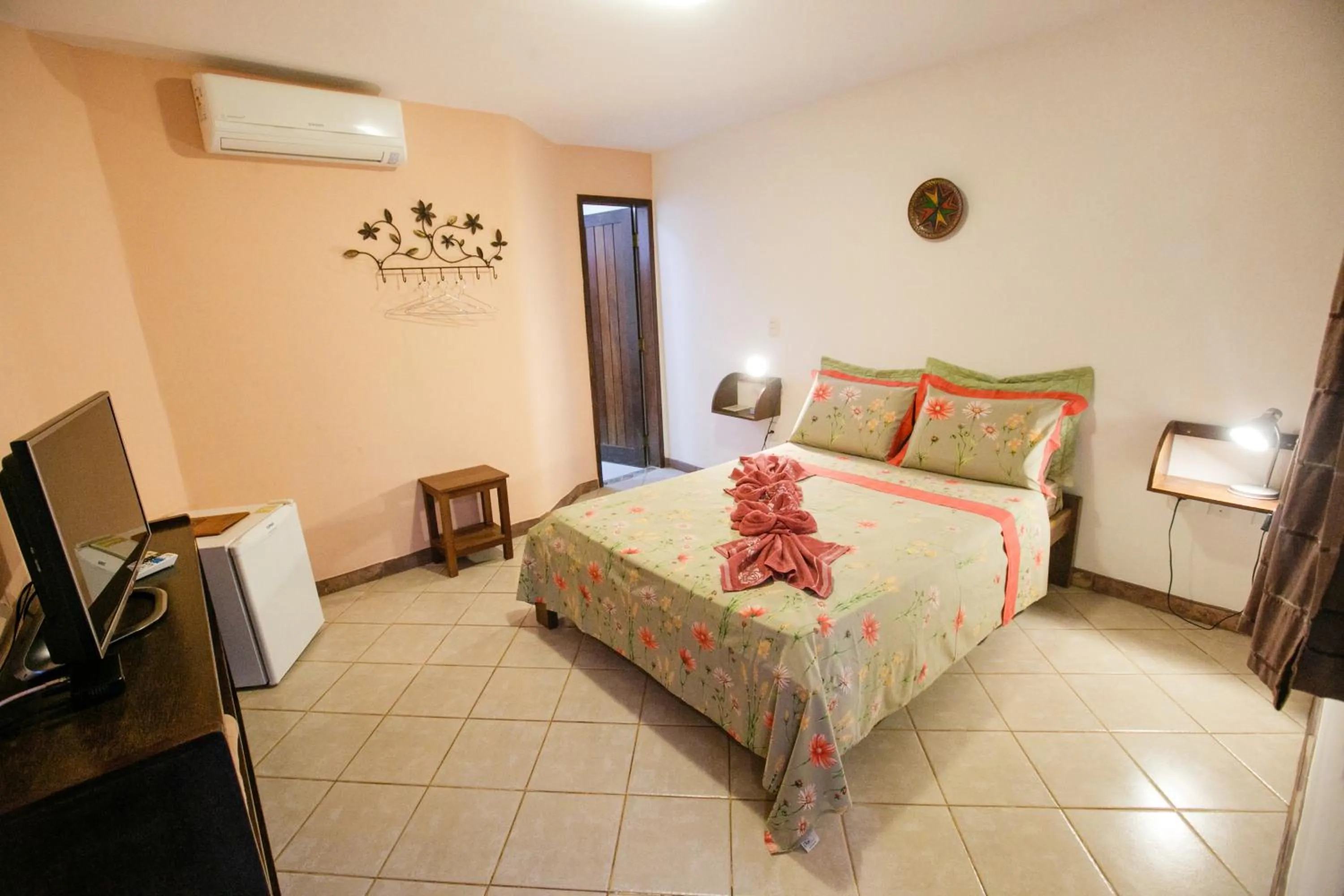 Bedroom, Bed in Pousada Canto No Bosque