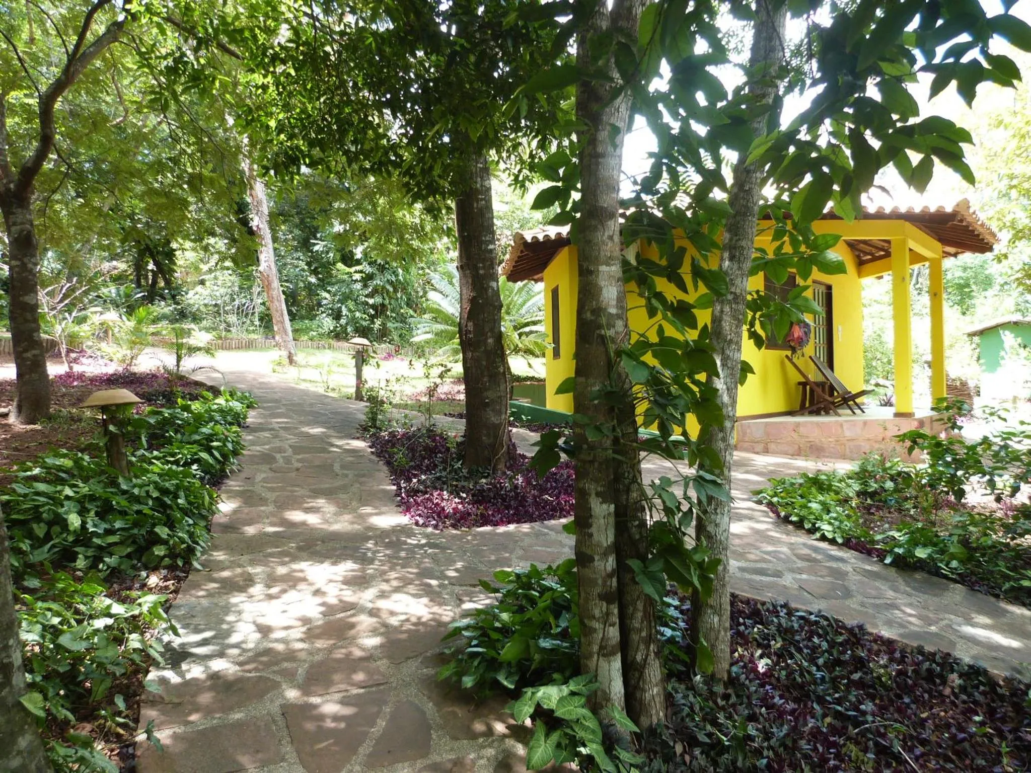 Patio in Pousada Canto No Bosque