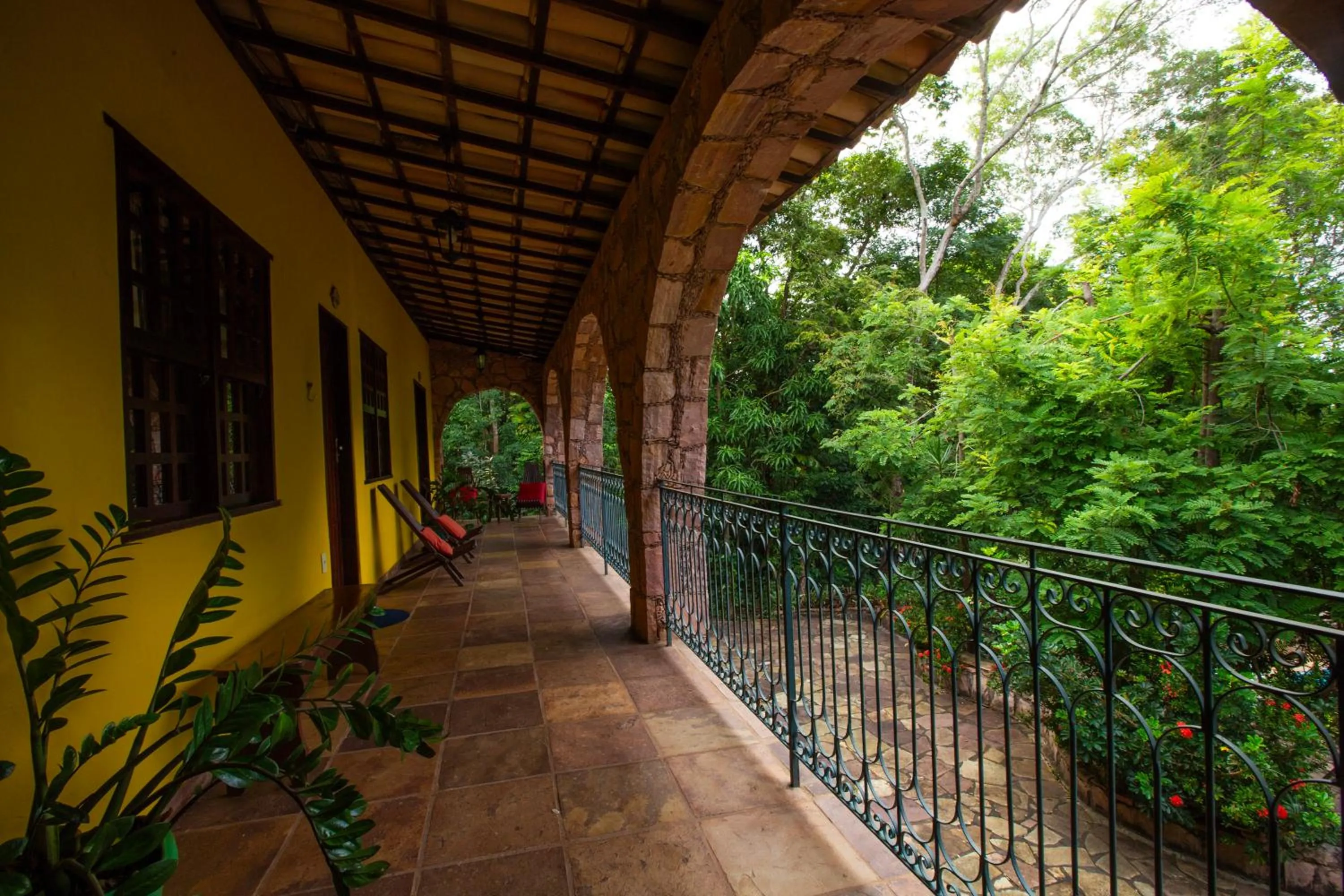 Day in Pousada Canto No Bosque