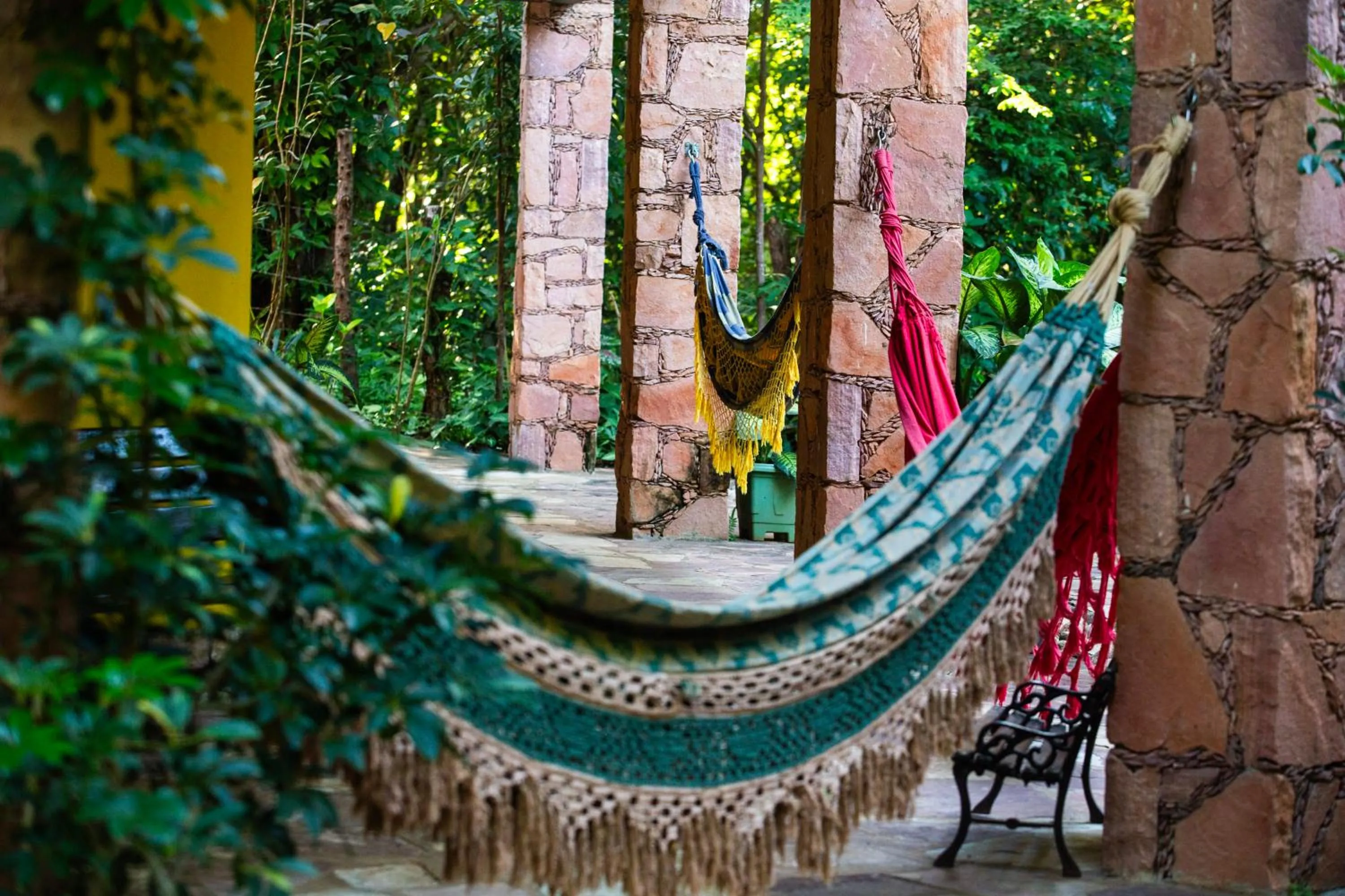 Natural landscape in Pousada Canto No Bosque