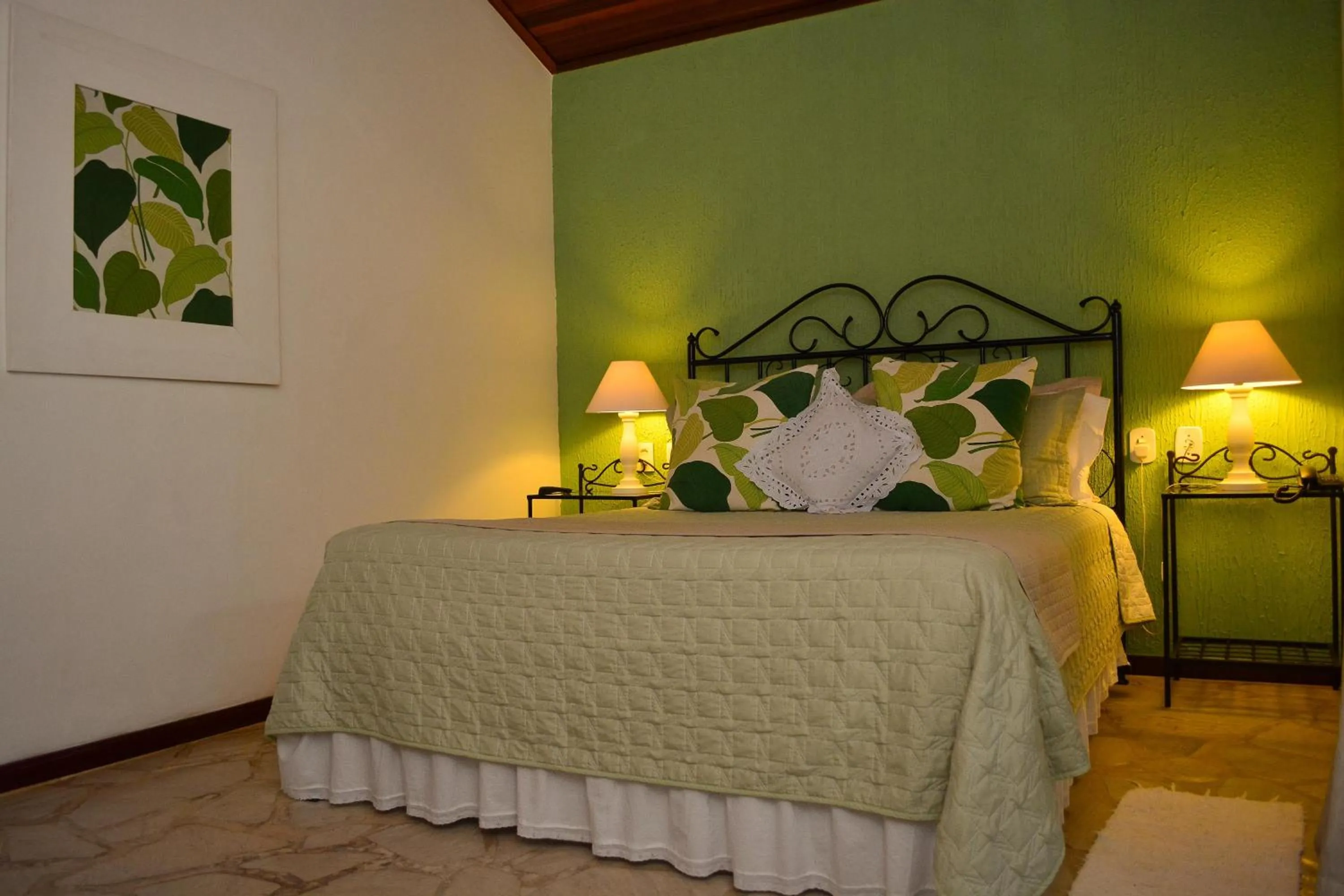 Bedroom, Bed in Pousada do Namorado