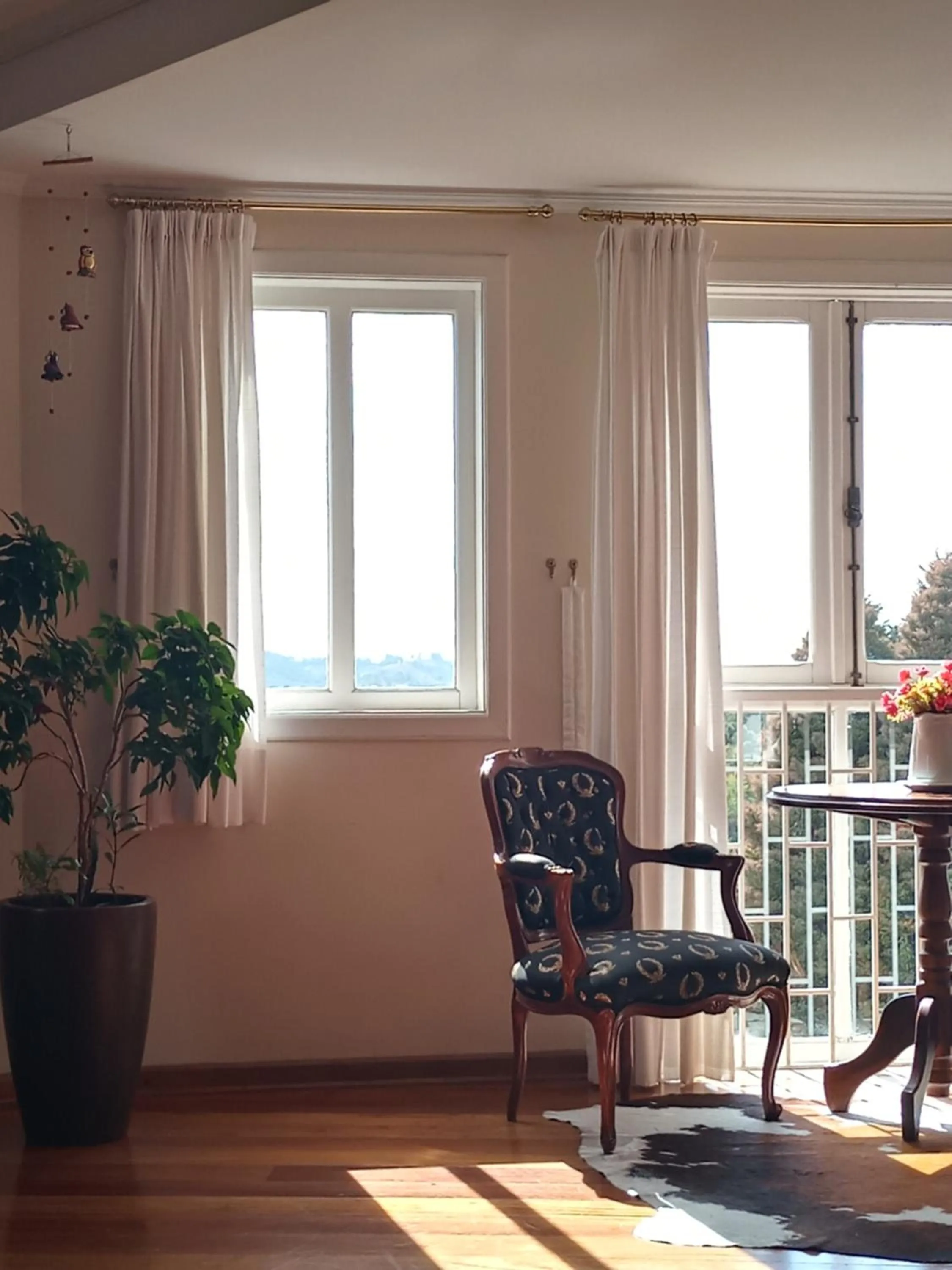 Living room in Pousada Confraria da Terra