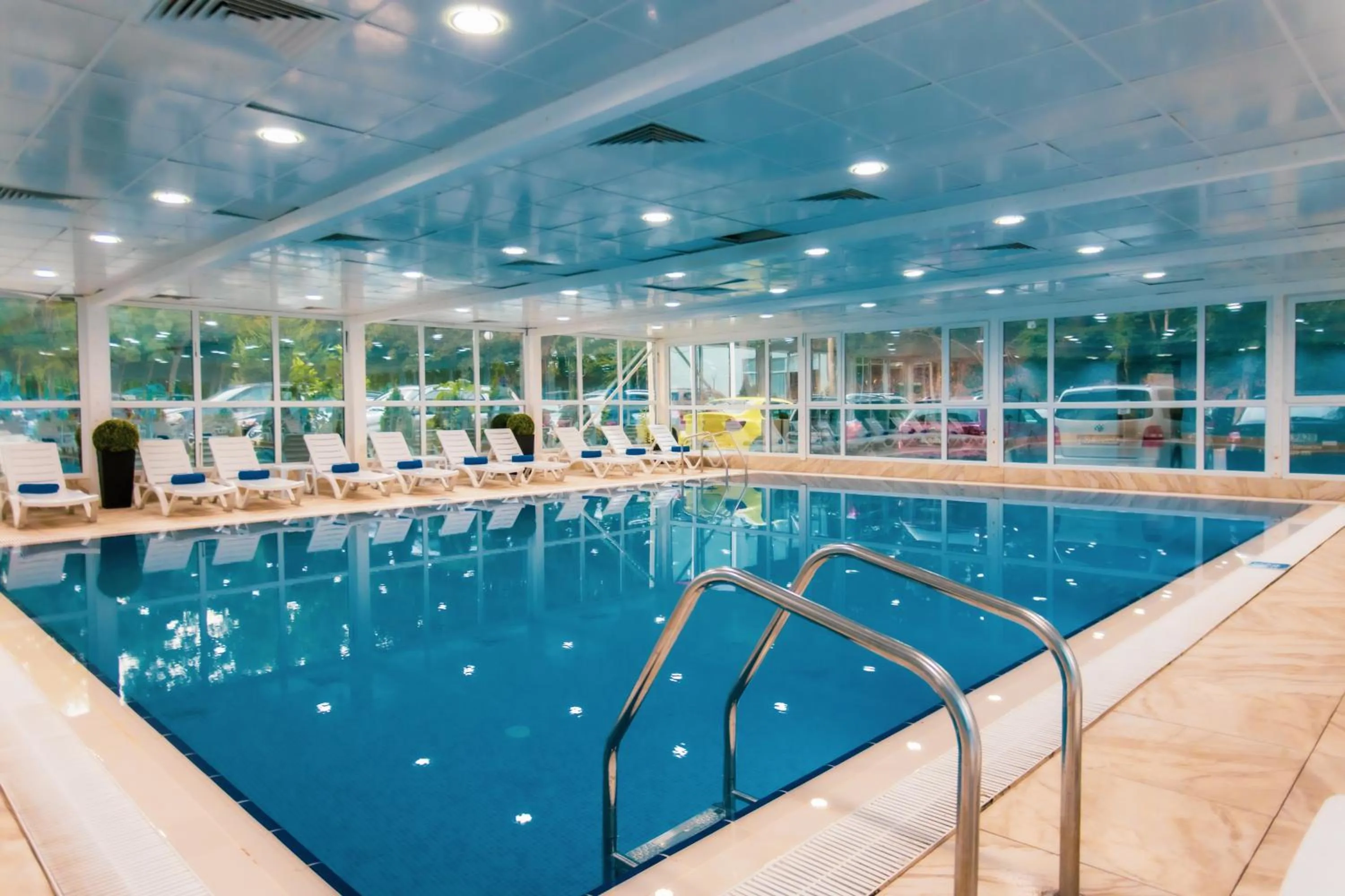 Pool view in Prestige Deluxe Hotel Aquapark Club - All inclusive