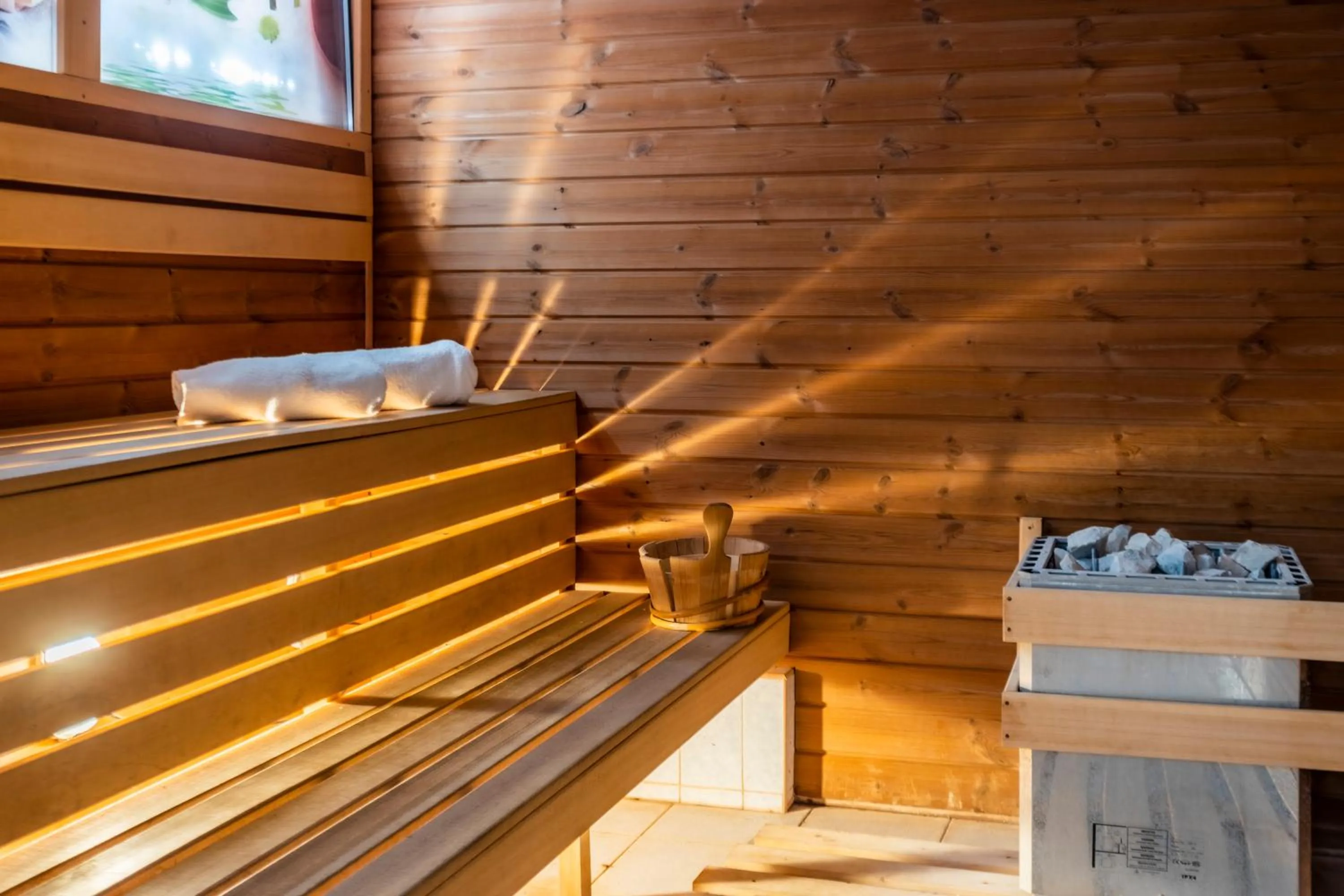 Sauna in Prestige Deluxe Hotel Aquapark Club - All inclusive