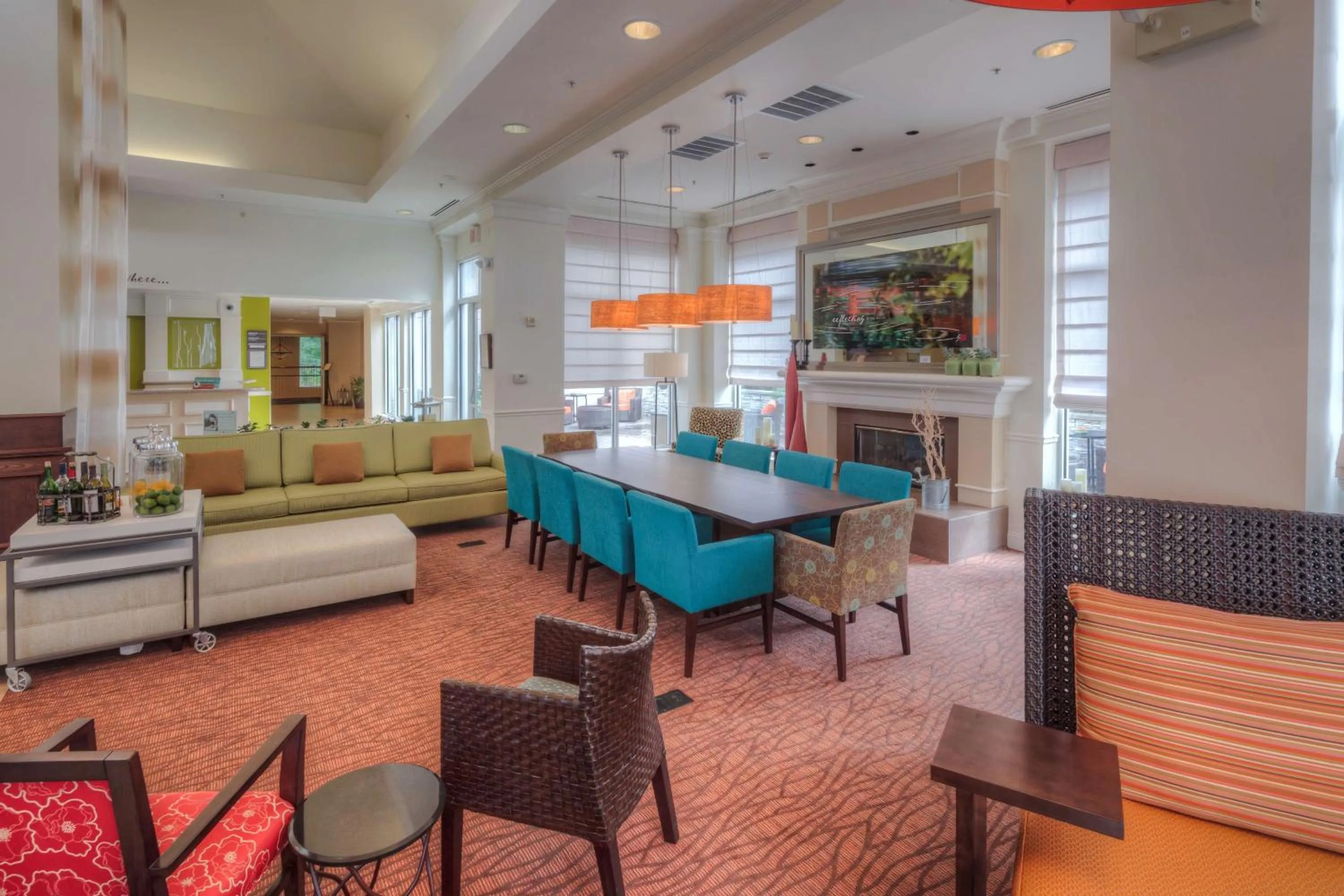 Lobby or reception in Hilton Garden Inn Shelton