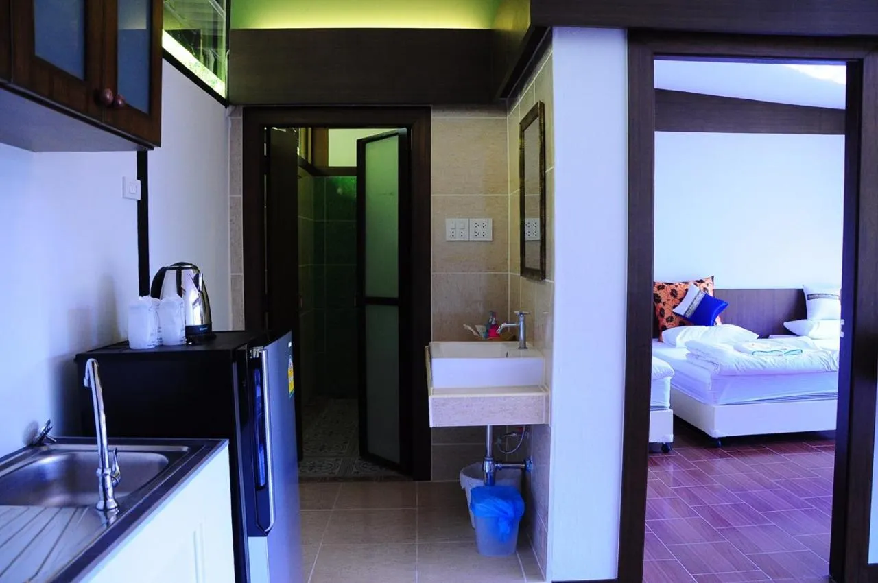 Bed in Phumimalee Nature View Resort