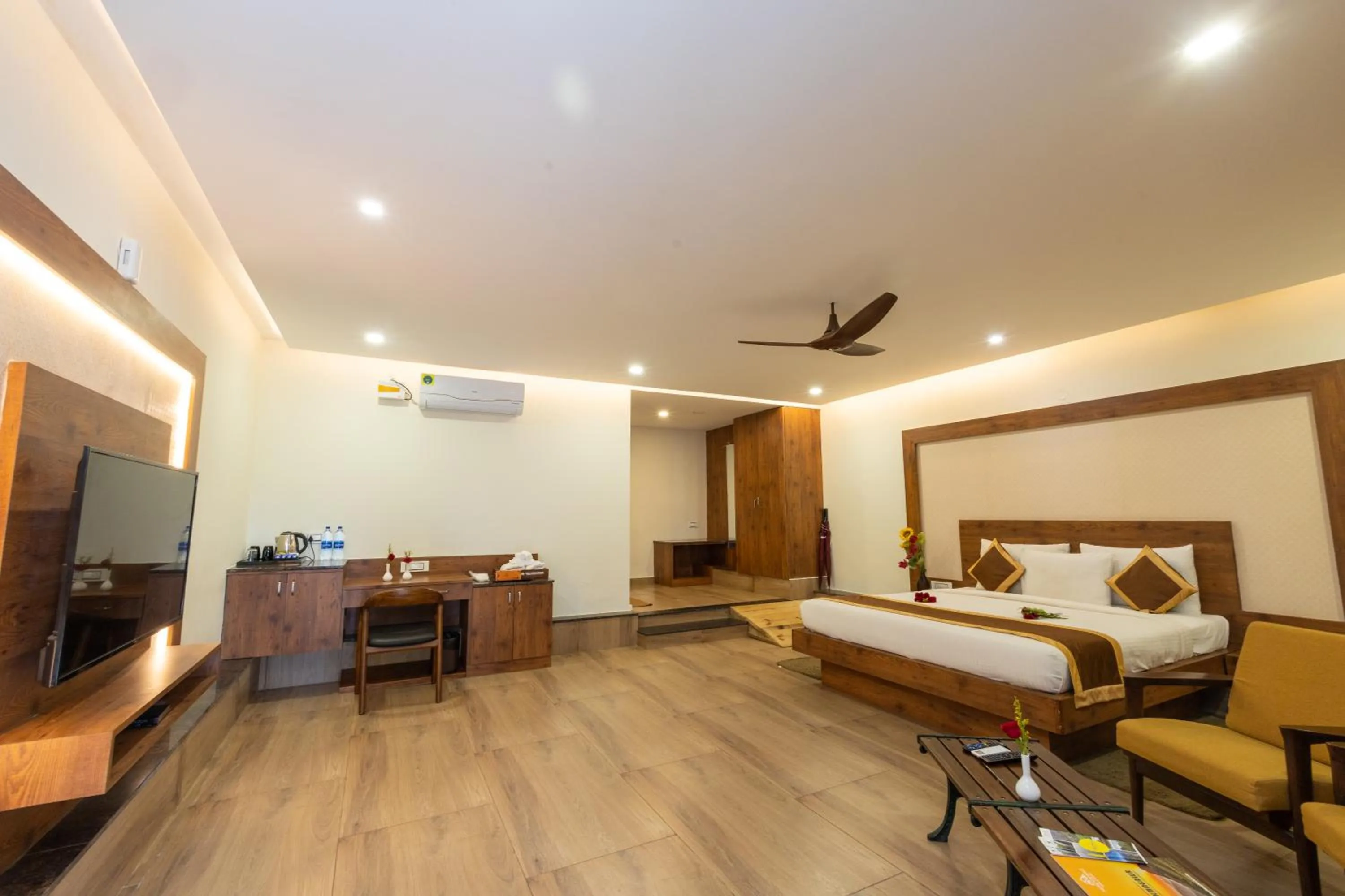 Communal lounge/ TV room in IBC Honeydew Exotica Resort