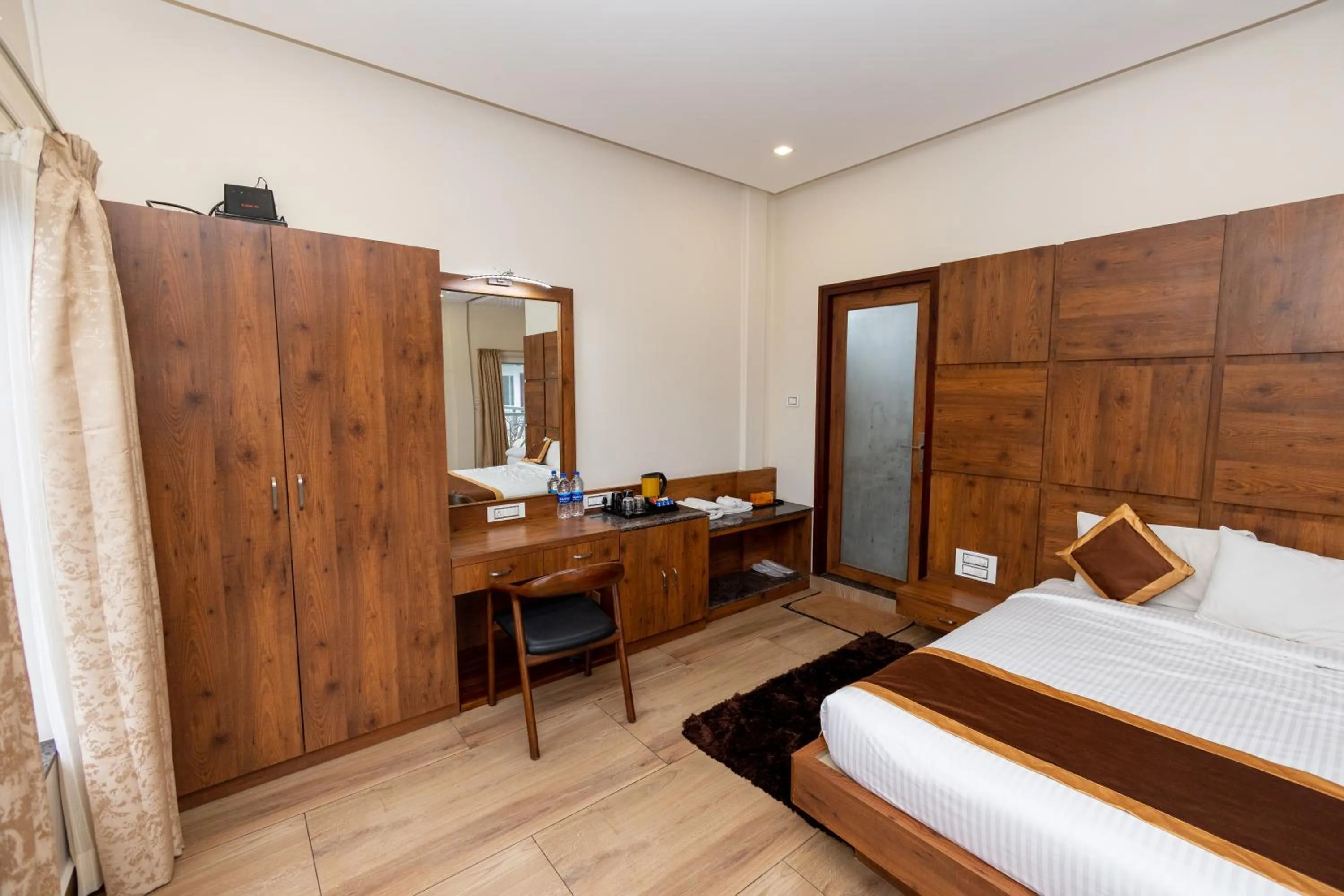 Bed in IBC Honeydew Exotica Resort