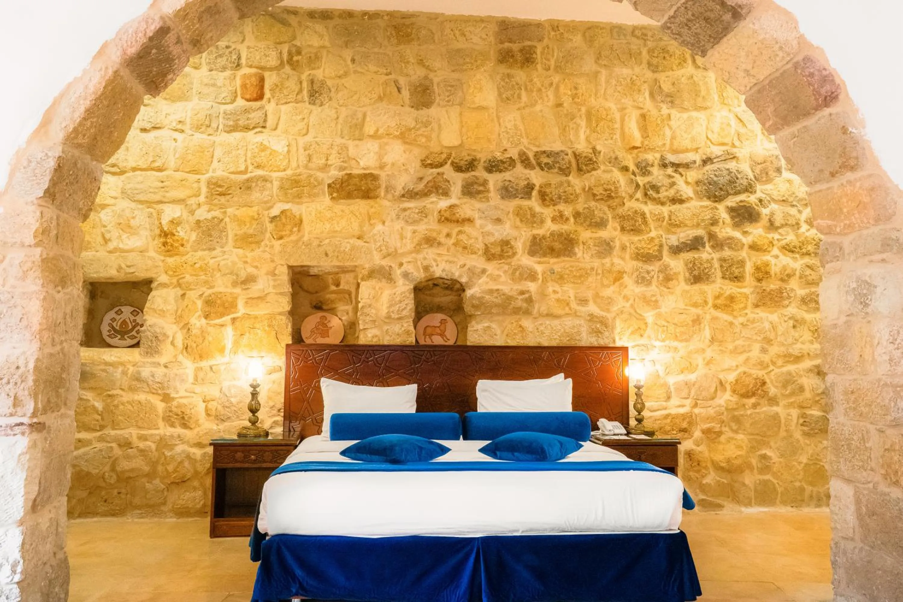 Bed in The Old Village Hotel & Resort