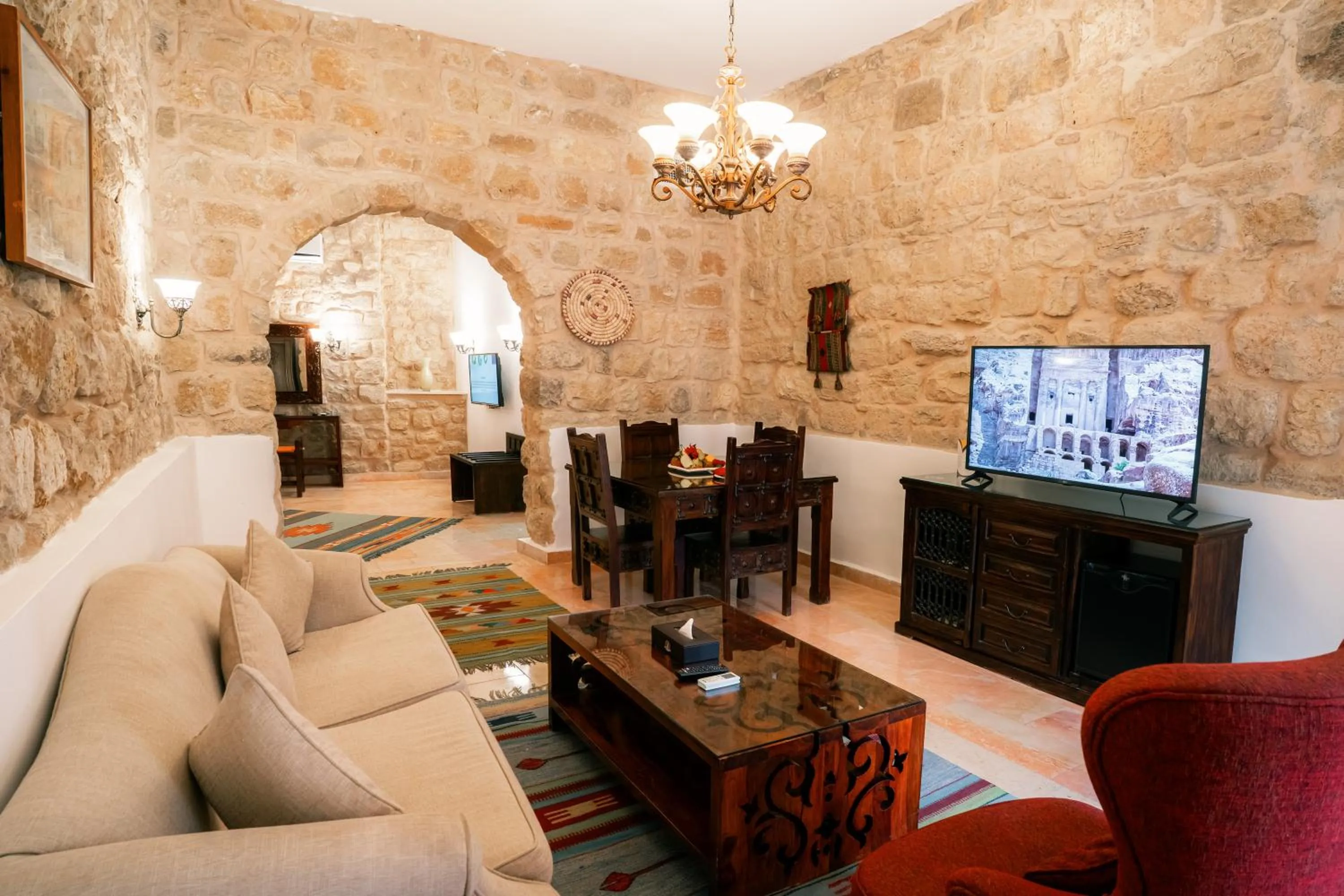 Seating area in The Old Village Hotel & Resort