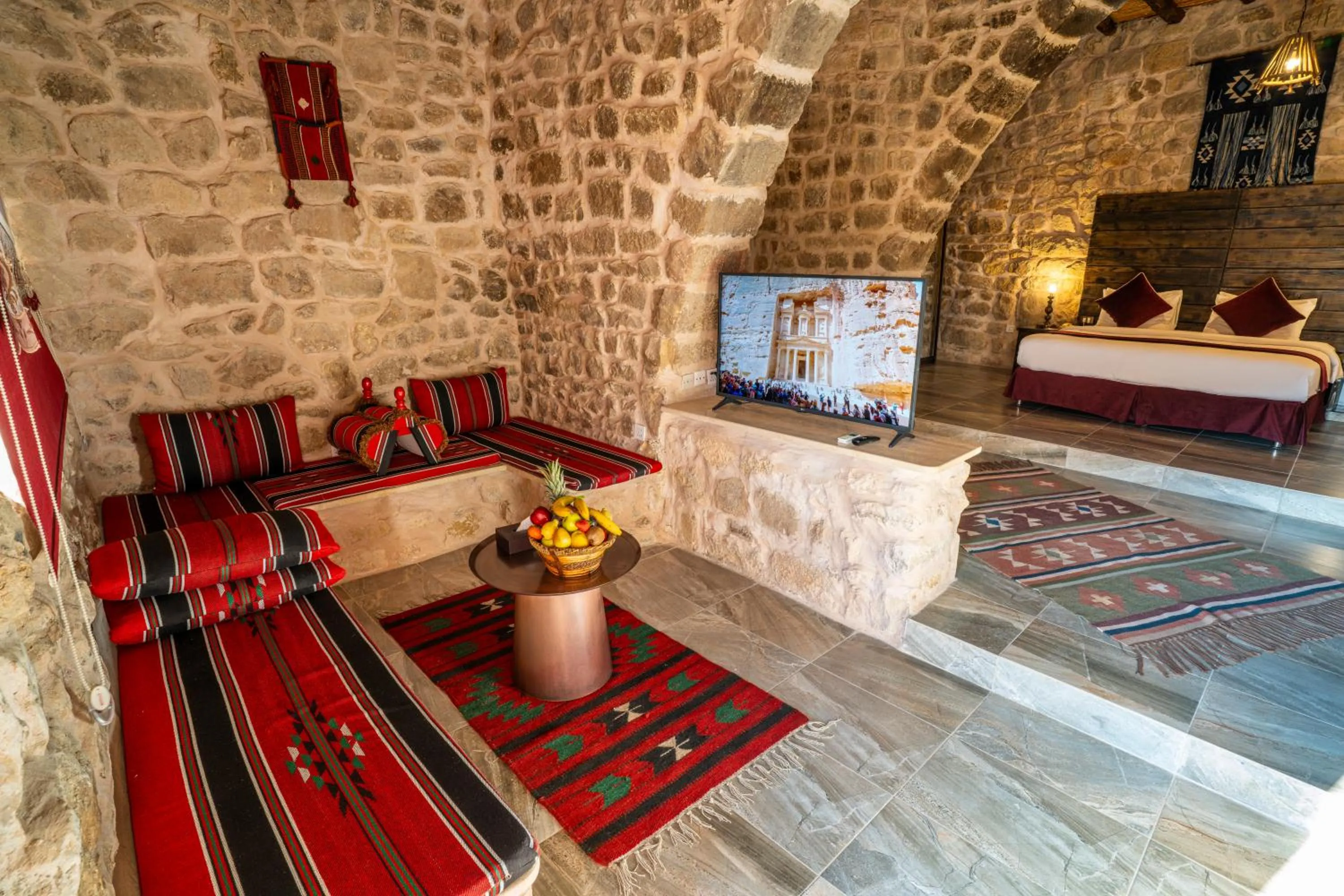 Bed in The Old Village Hotel & Resort