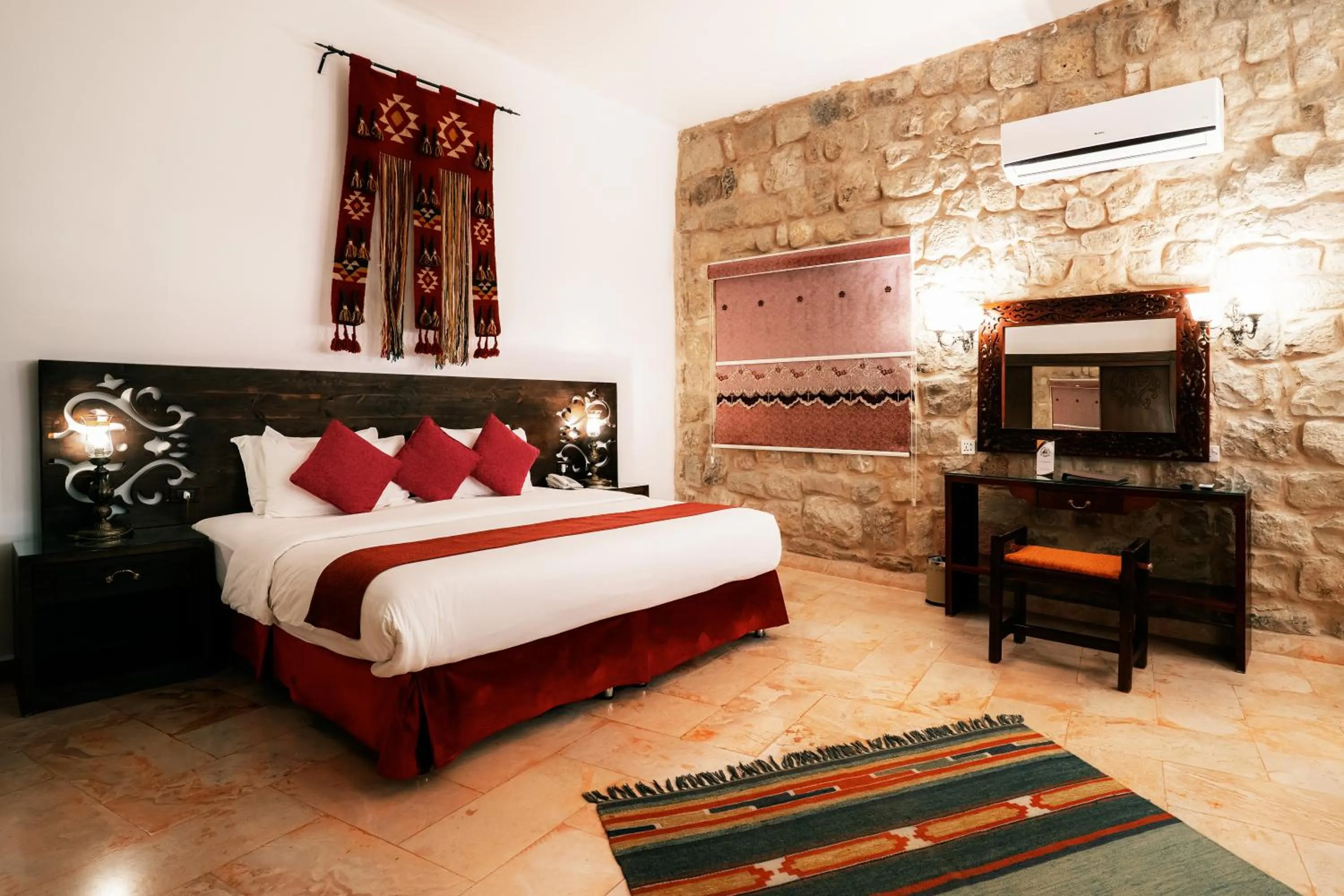 Bed in The Old Village Hotel & Resort