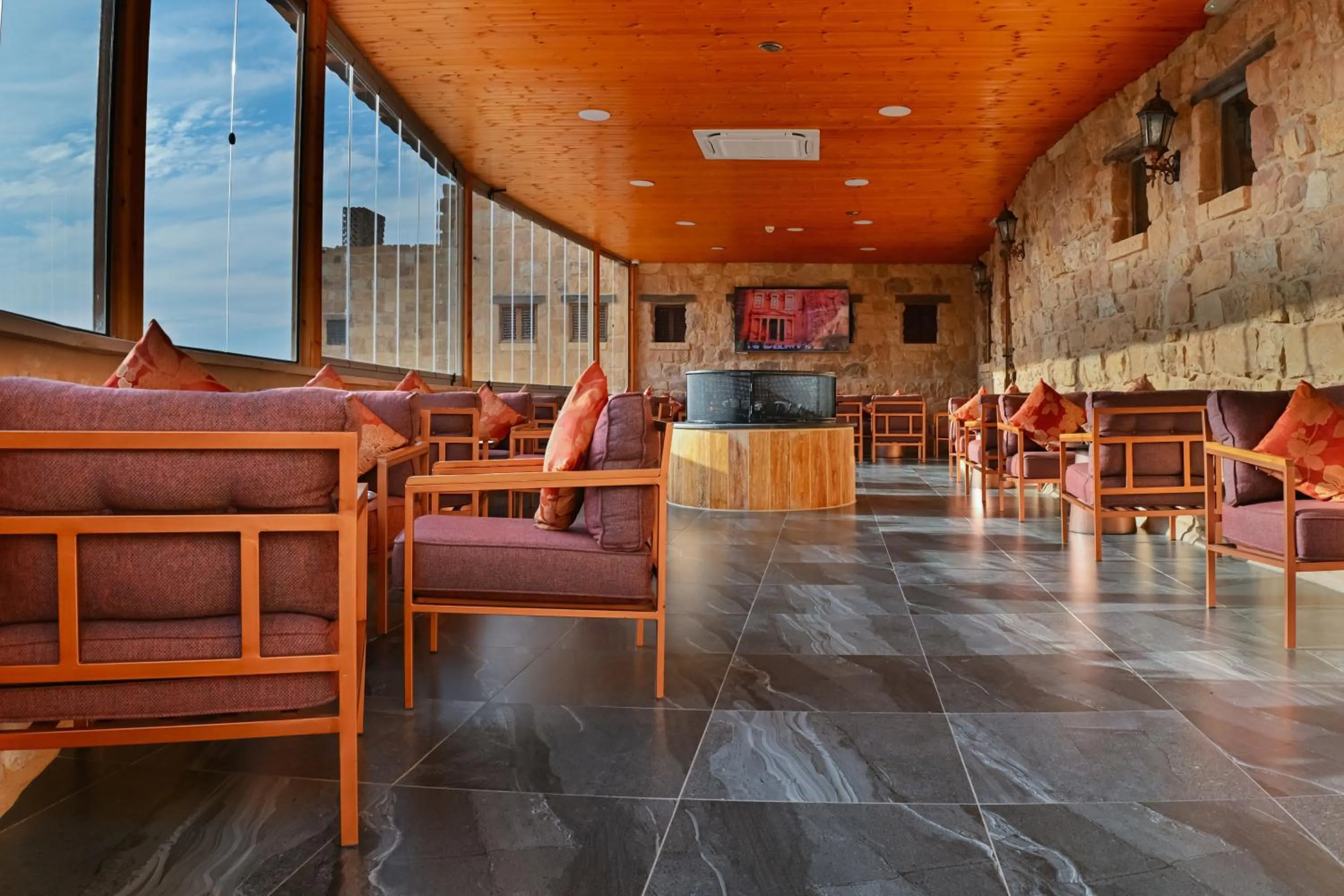 Living room in The Old Village Hotel & Resort