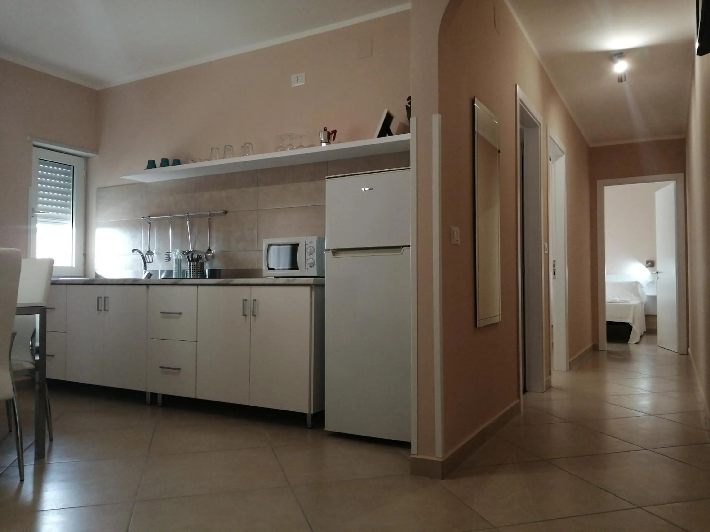 Kitchen or kitchenette in Villa Laura Residence Hotel Apartments & Studios