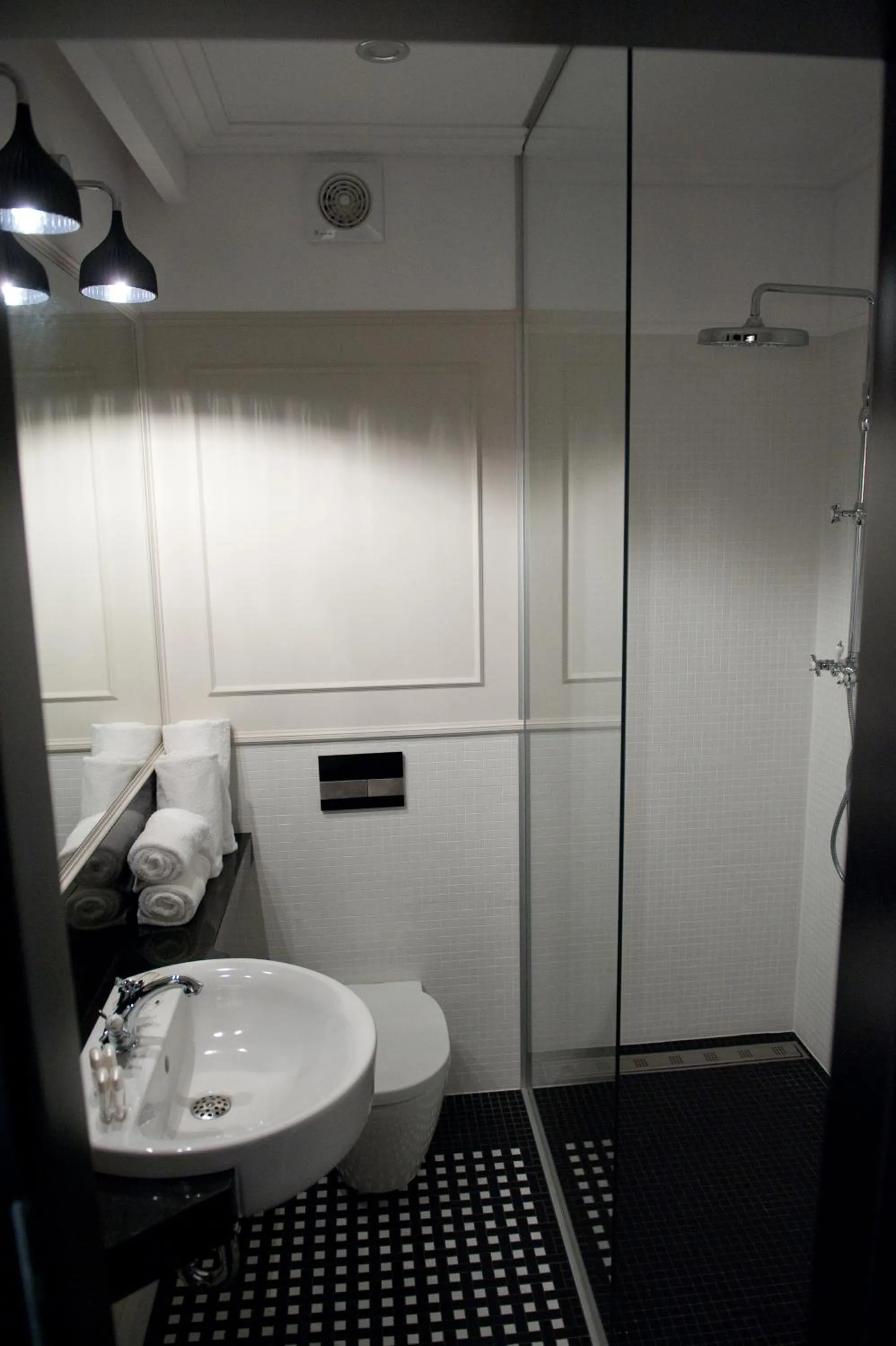 Bathroom in Hotel Focus