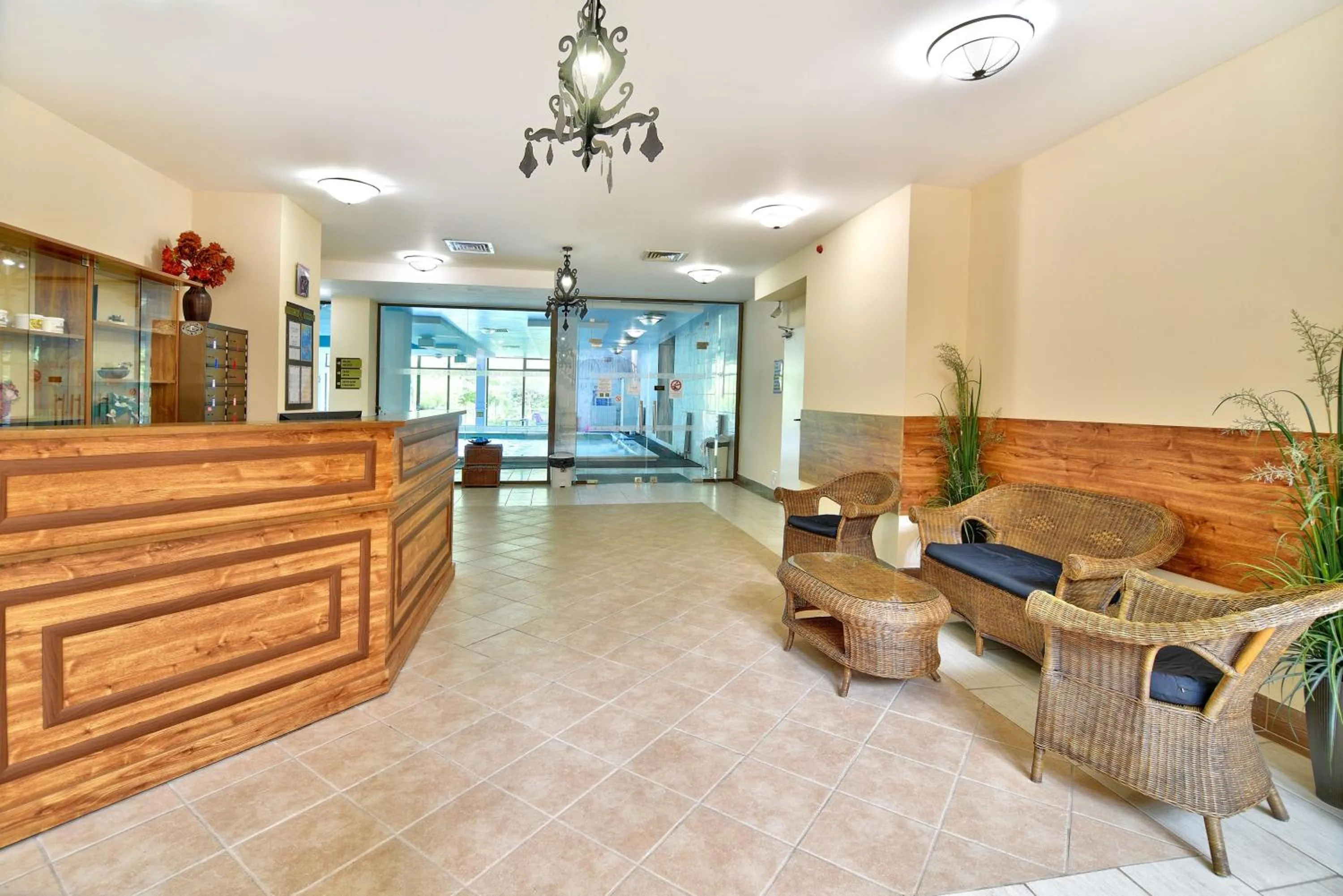 Lobby or reception in Hotel Estreya Palace