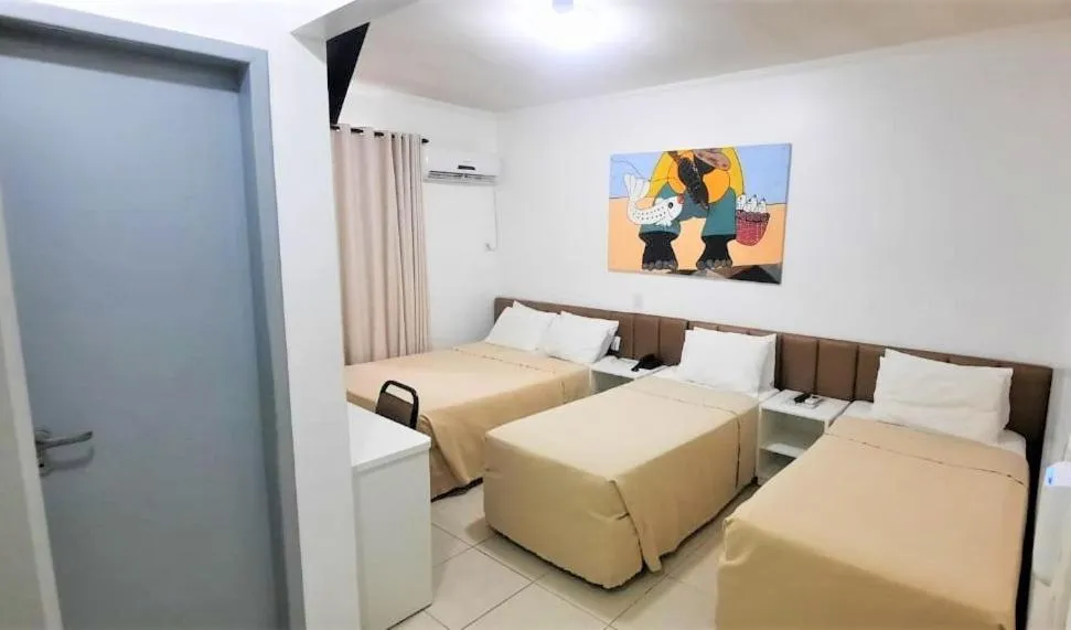 Bed in Simas Praia Hotel