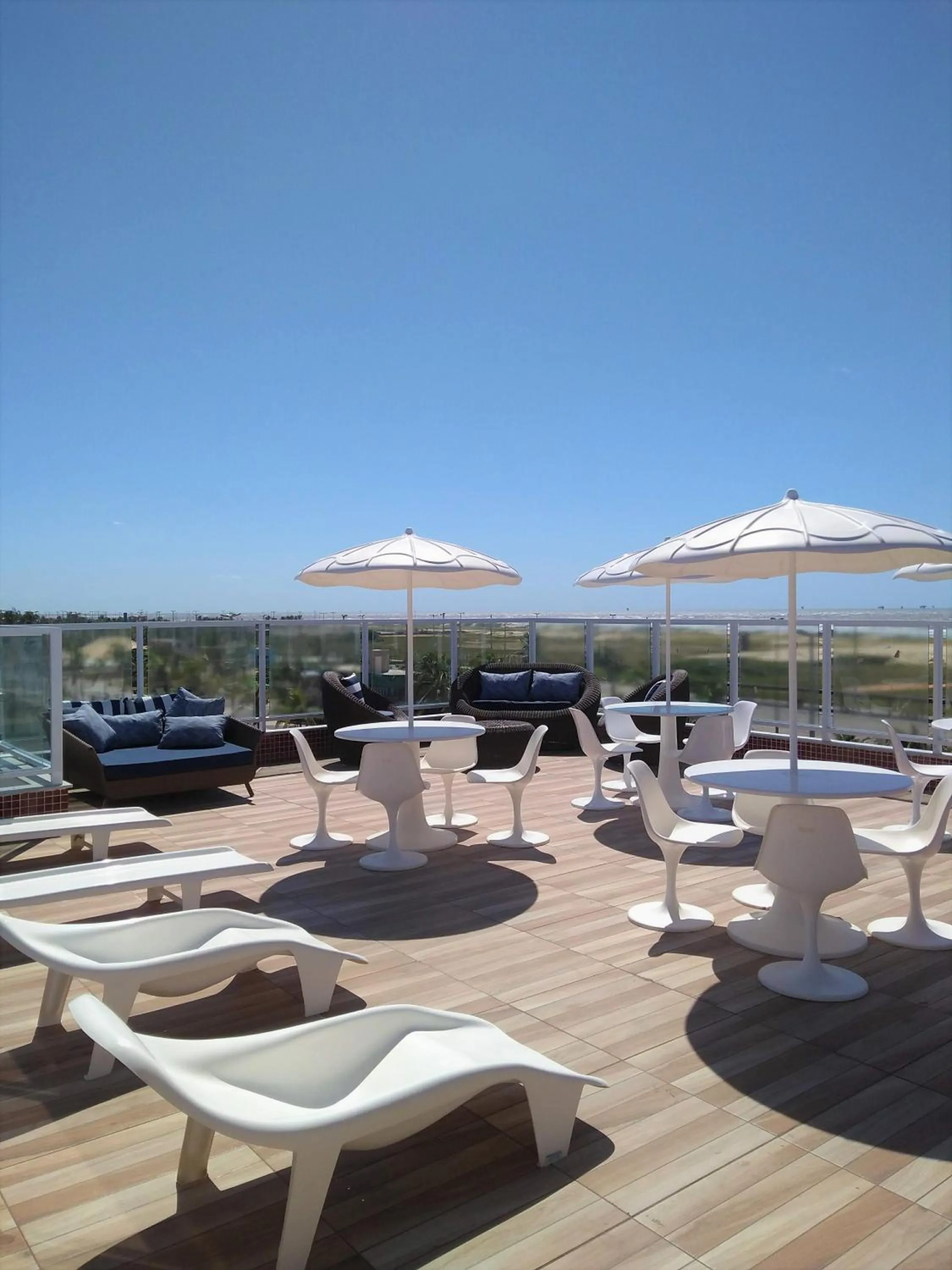 Balcony/Terrace in Simas Praia Hotel