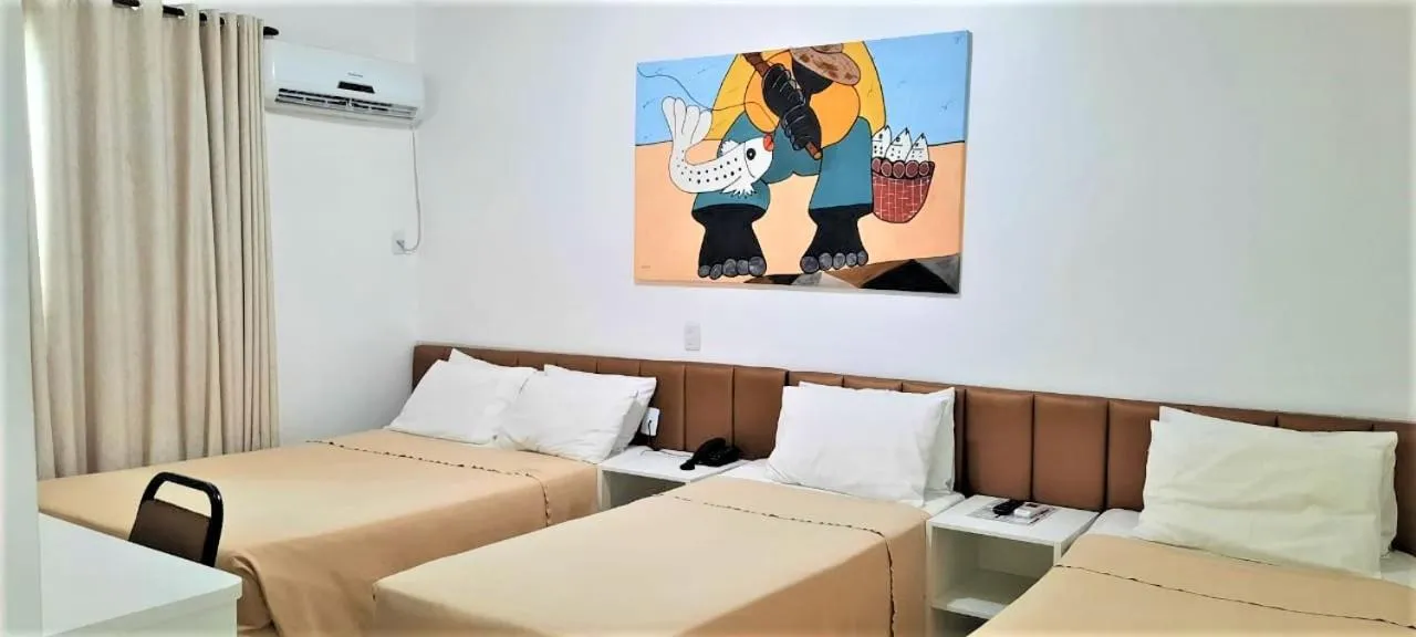 Bed in Simas Praia Hotel