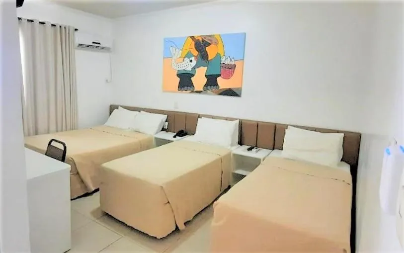 Bed in Simas Praia Hotel