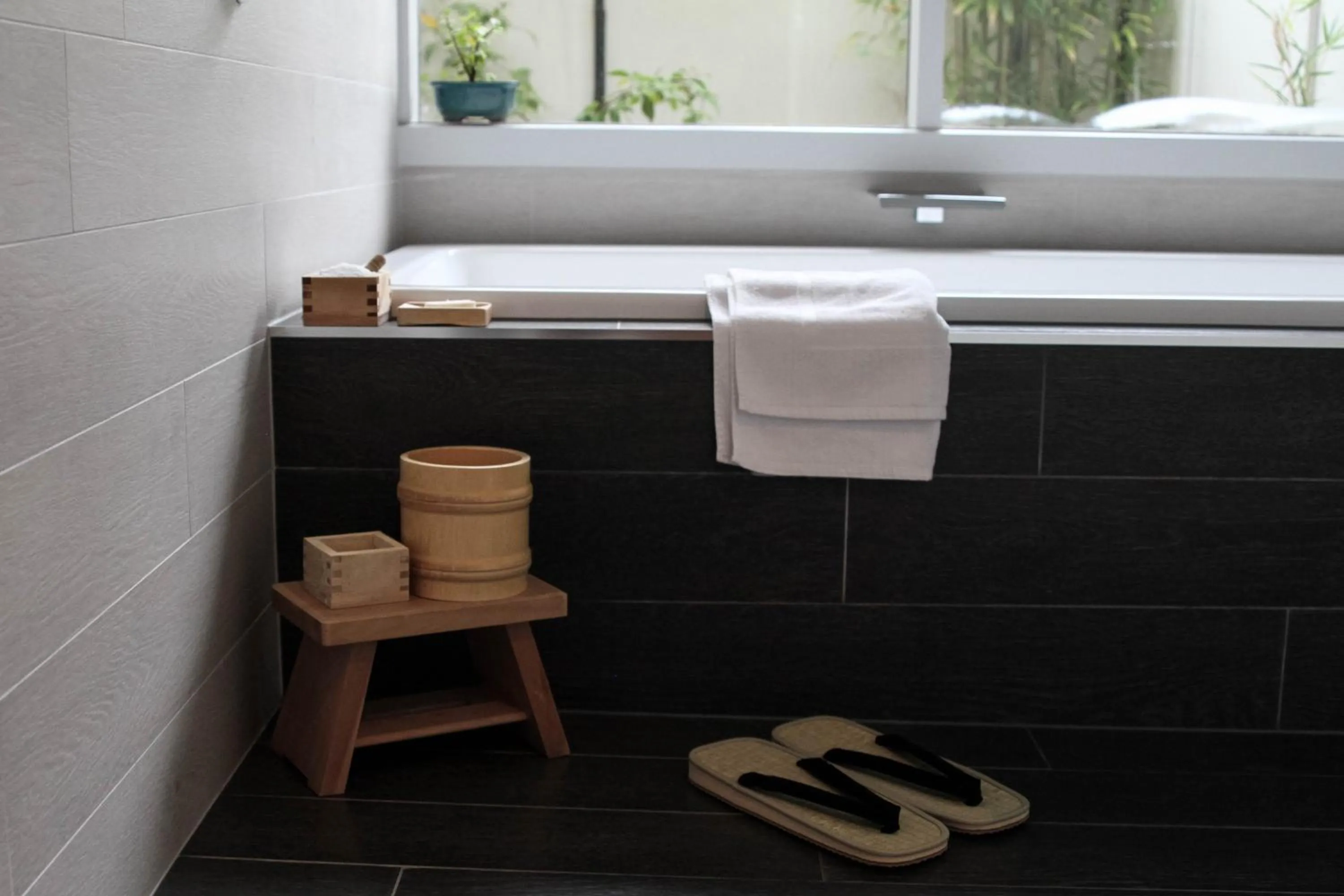Bathroom in Shizuka Ryokan Japanese Country Spa & Wellness Retreat