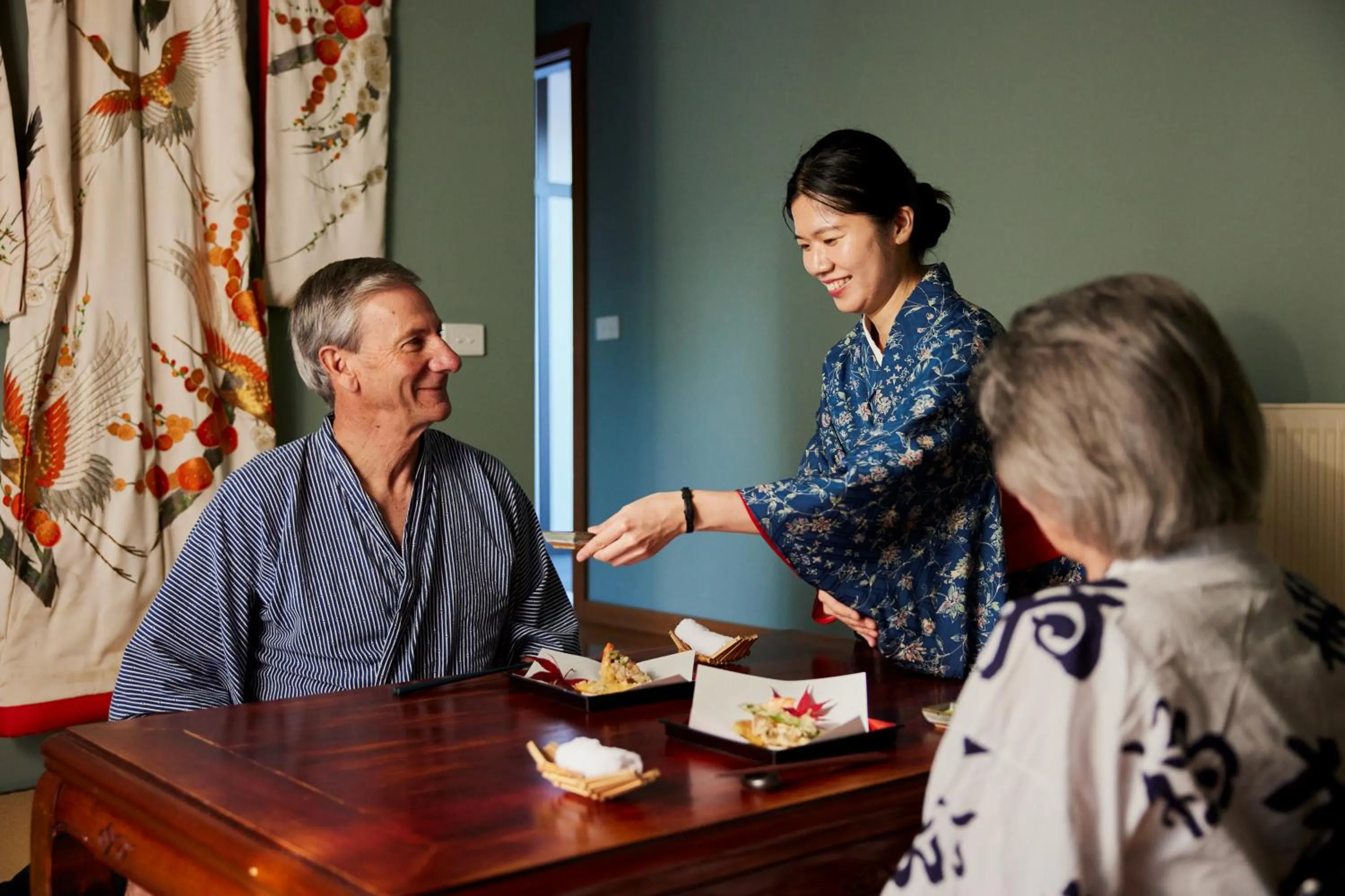 Restaurant/places to eat in Shizuka Ryokan Japanese Country Spa & Wellness Retreat