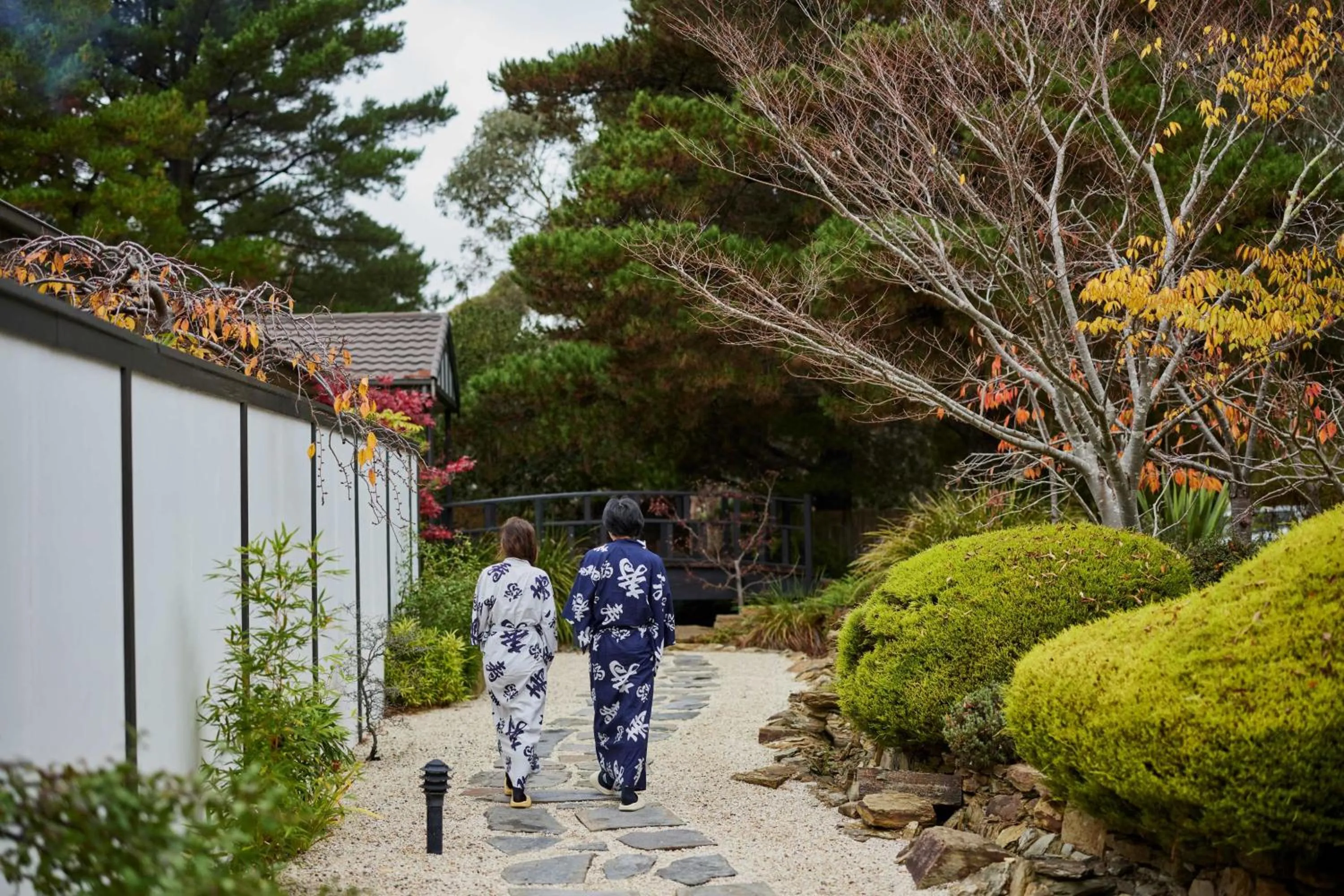 Garden in Shizuka Ryokan Japanese Country Spa & Wellness Retreat