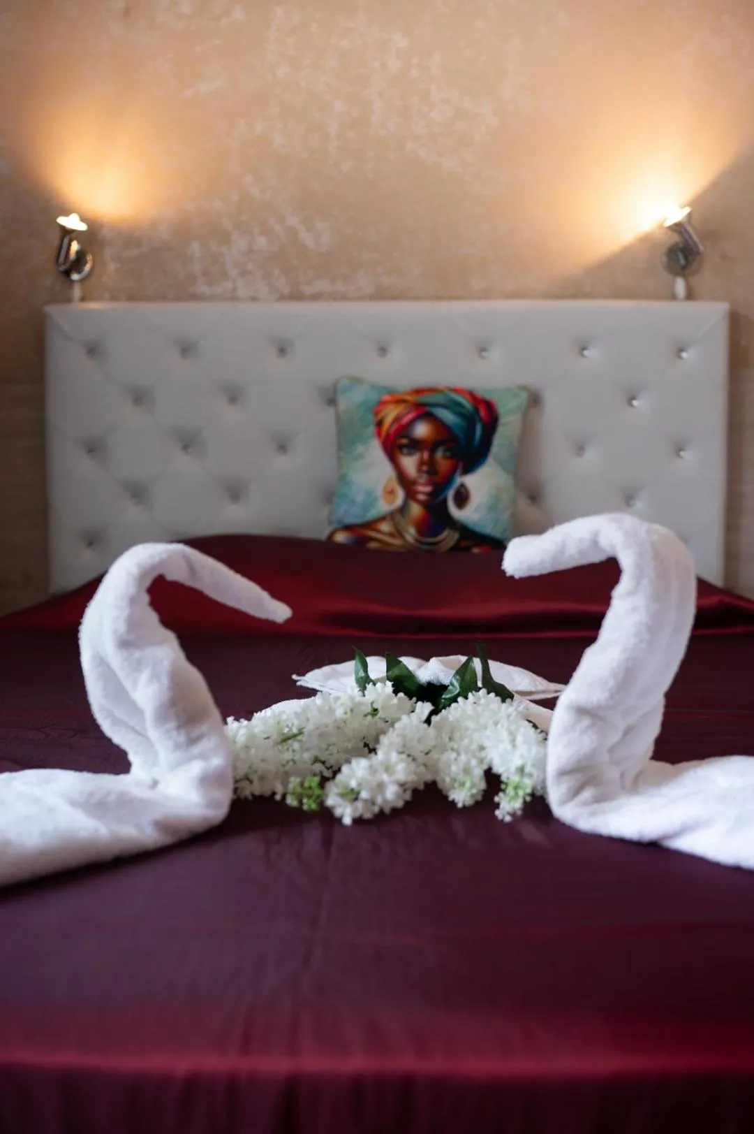 Bedroom, Bed in Hotel Zeus