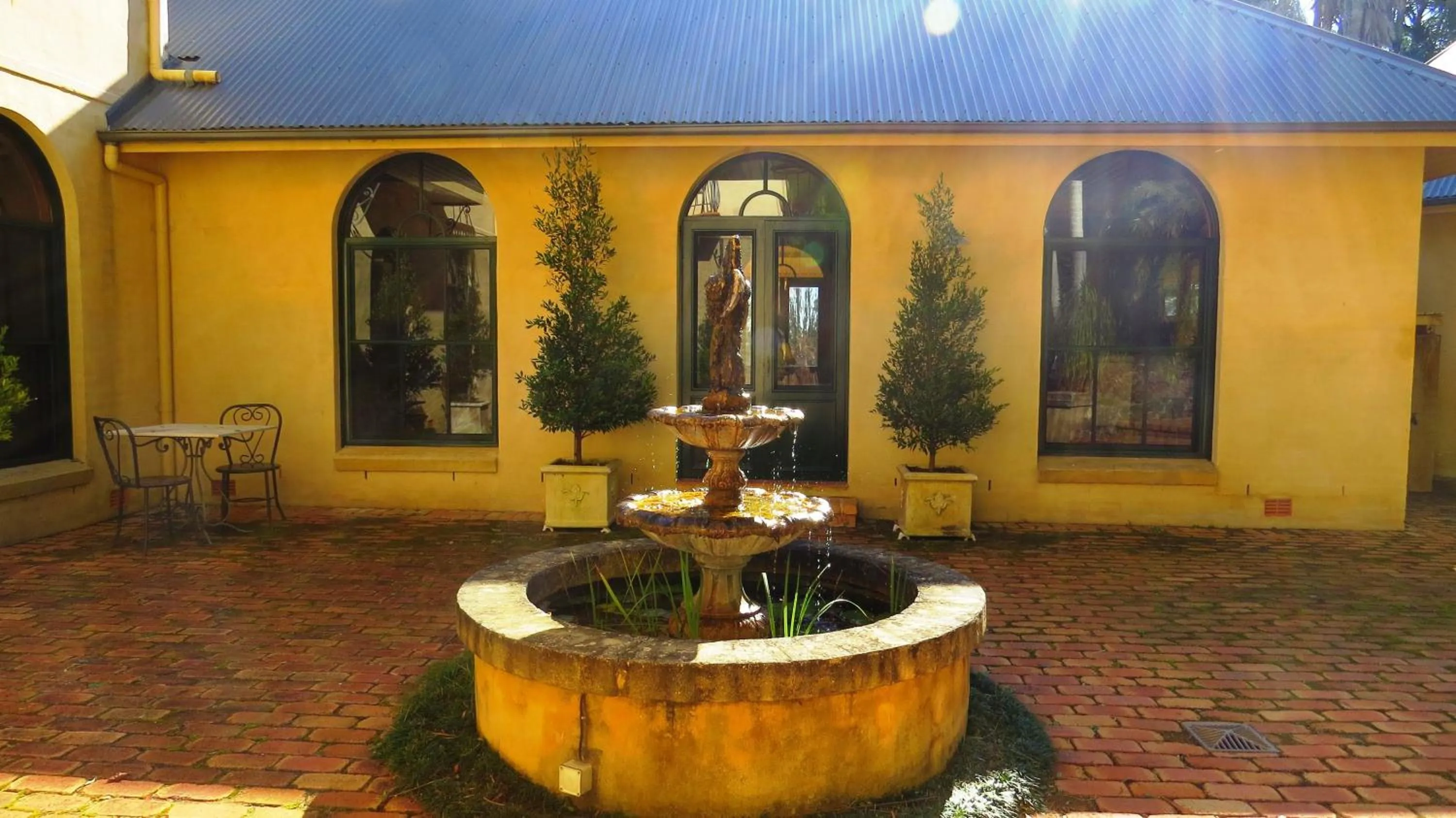 Decorative detail in Victoria's At Ewingsdale