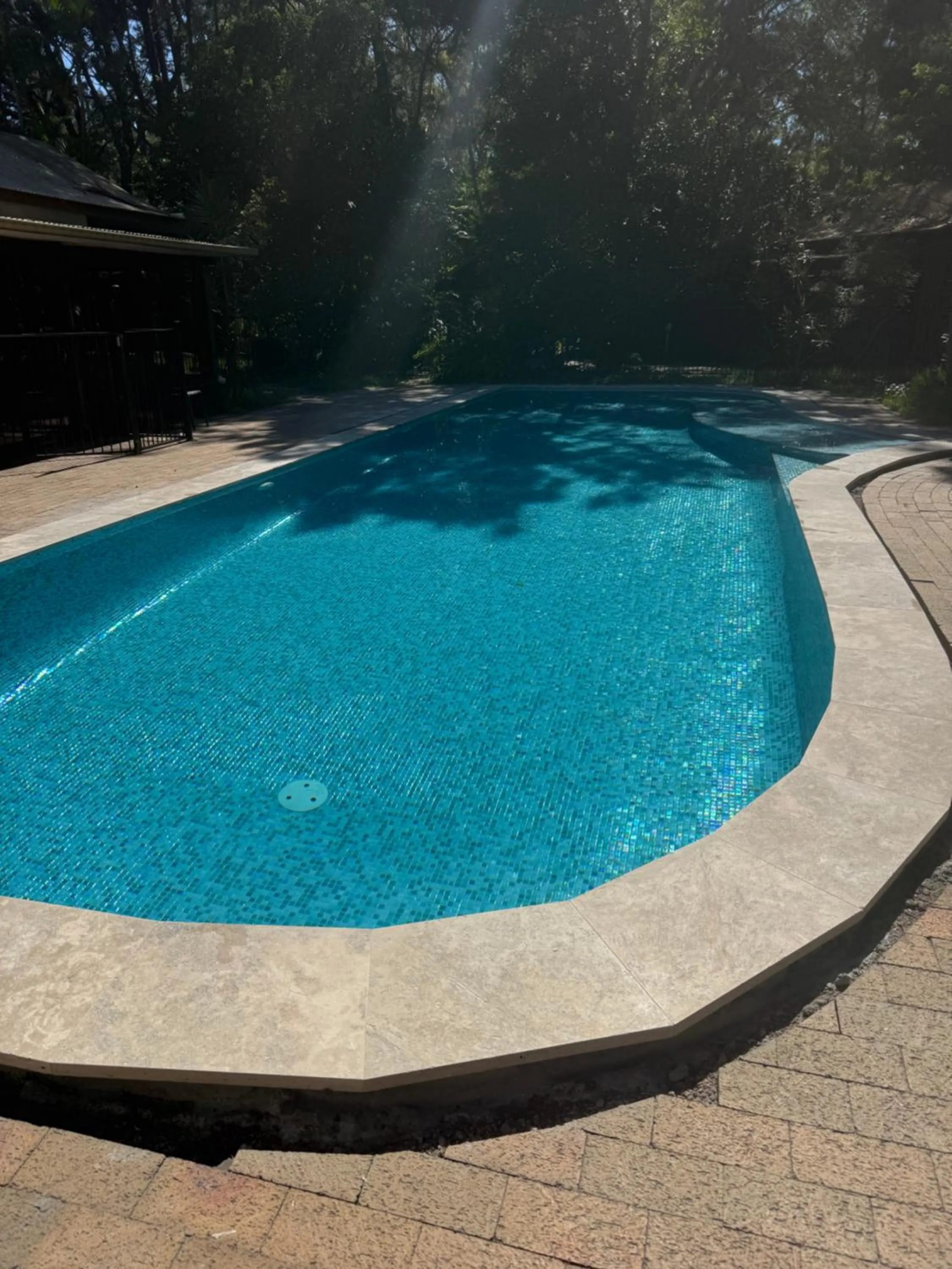 Pool view in Byron Bay Rainforest Resort