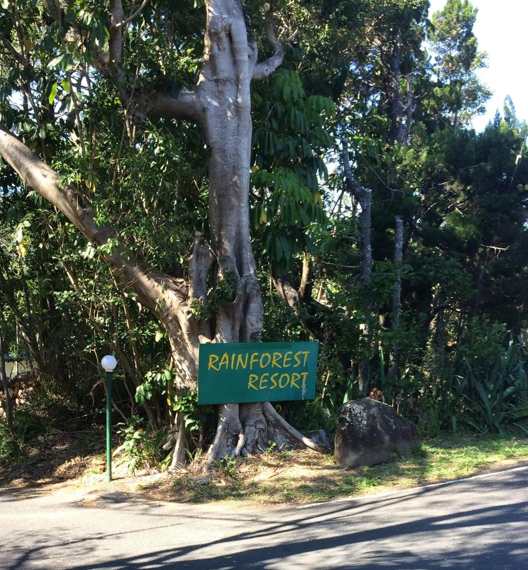 Facade/entrance in Byron Bay Rainforest Resort