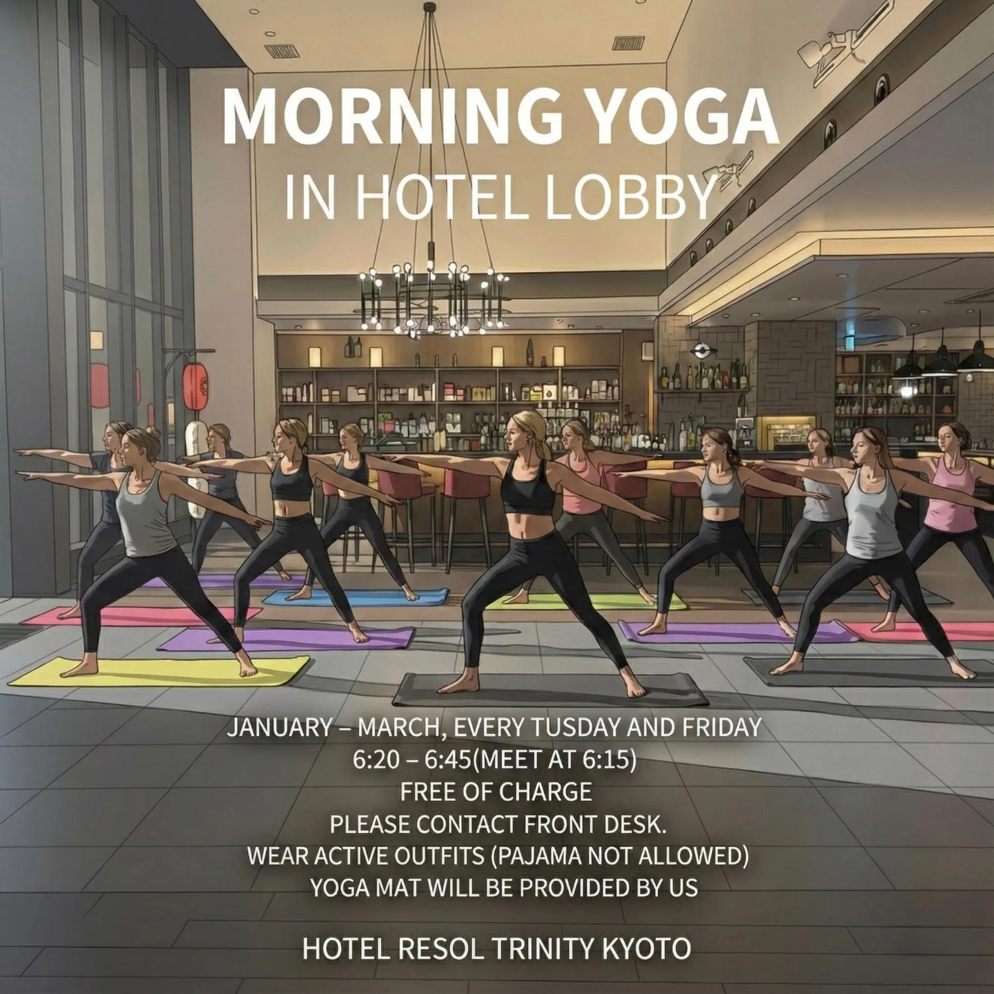 Entertainment in Hotel Resol Trinity Kyoto