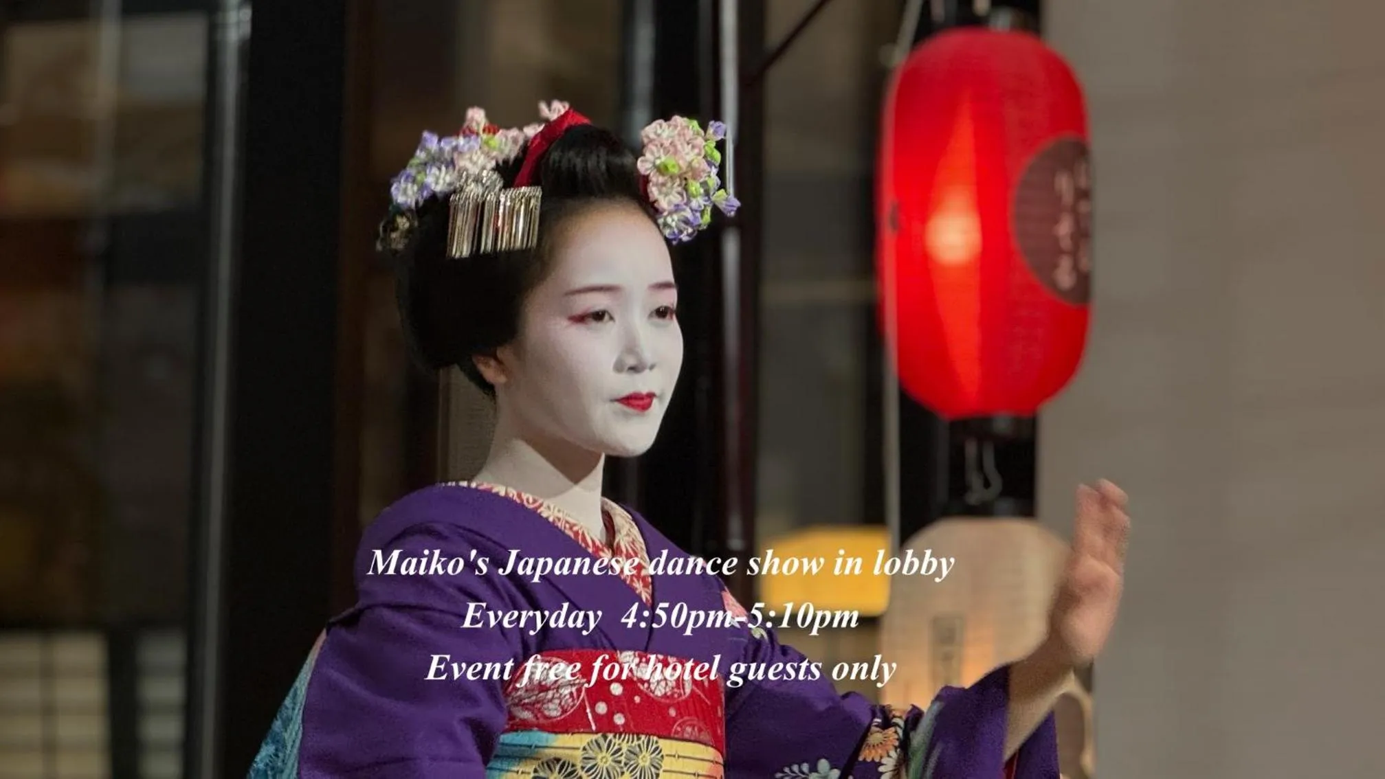 Entertainment in Hotel Resol Trinity Kyoto