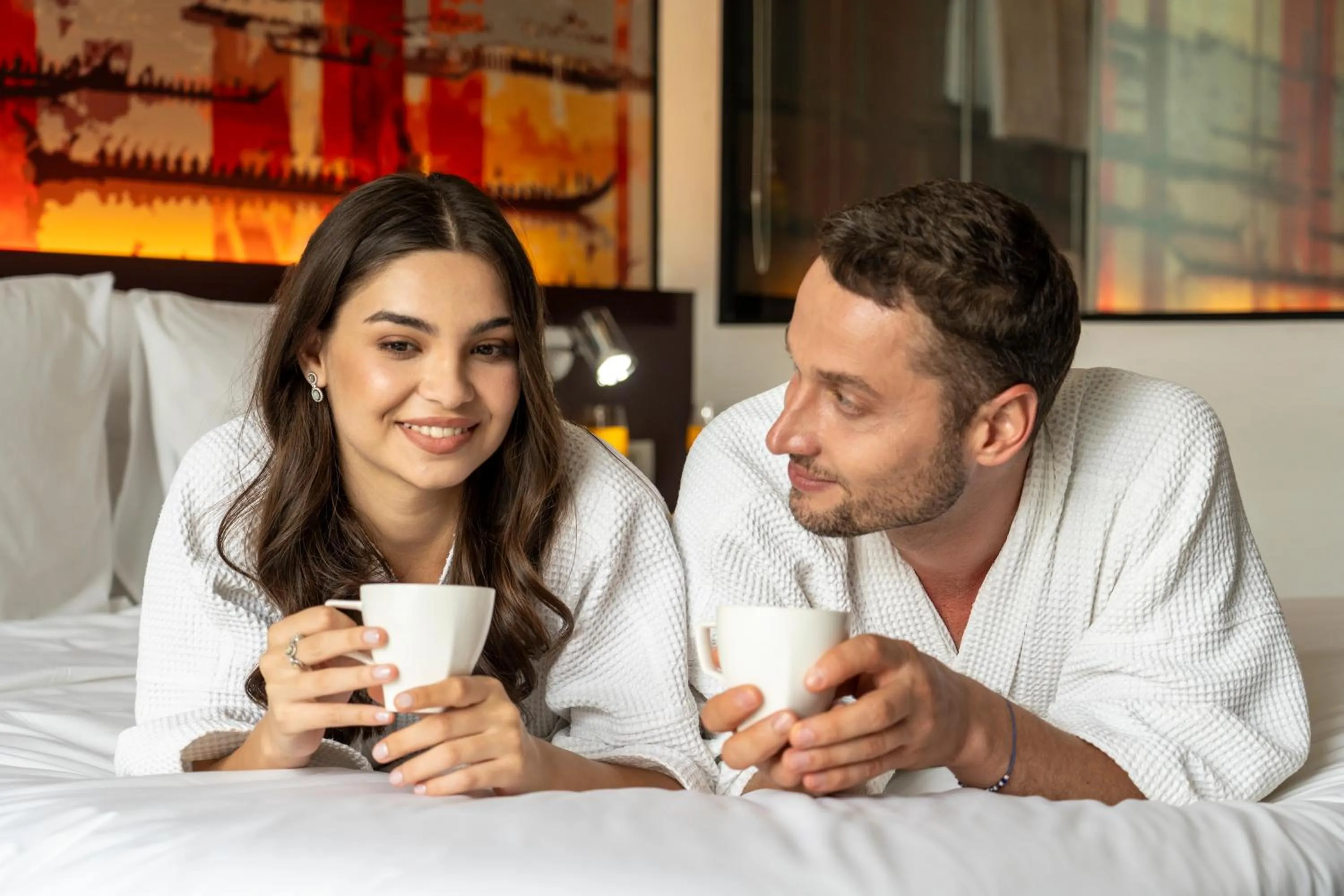Bedroom, Bed in Park Plaza Bangkok Soi 18