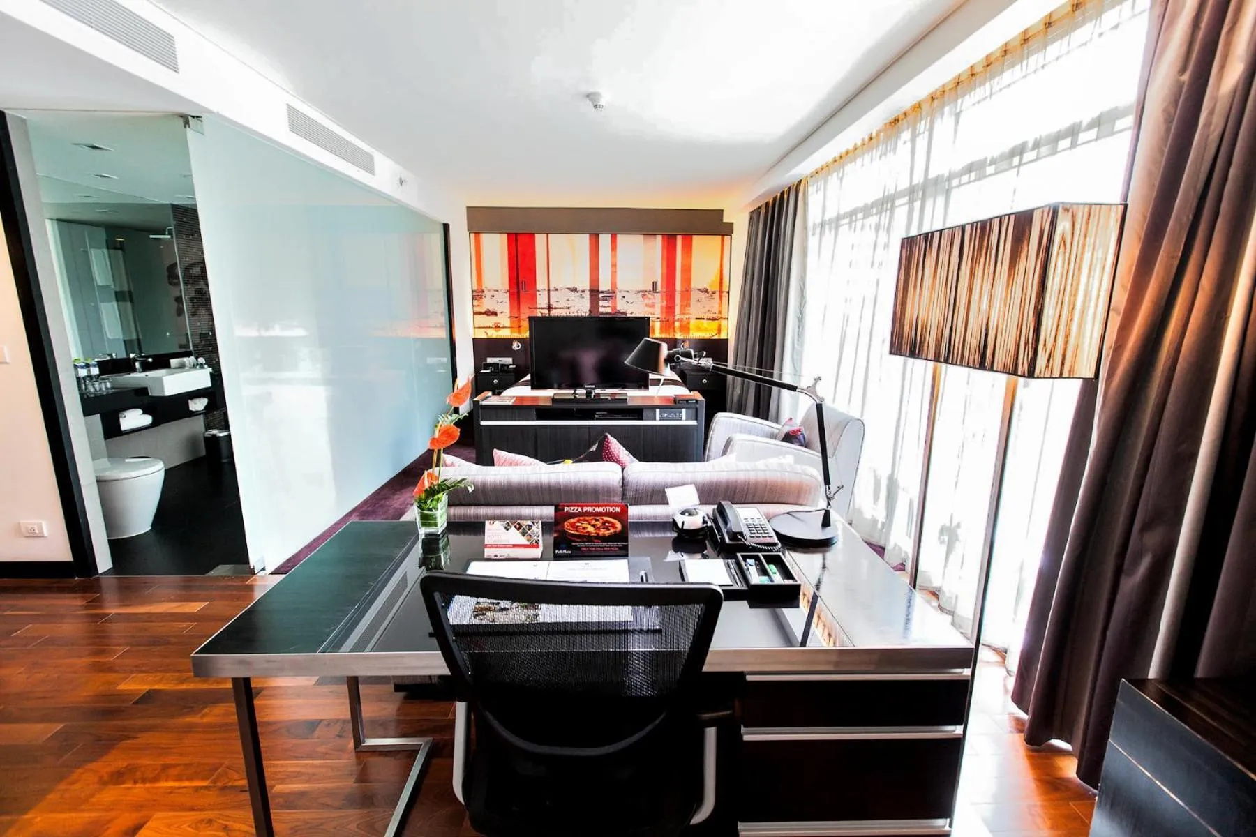 Living room in Park Plaza Bangkok Soi 18