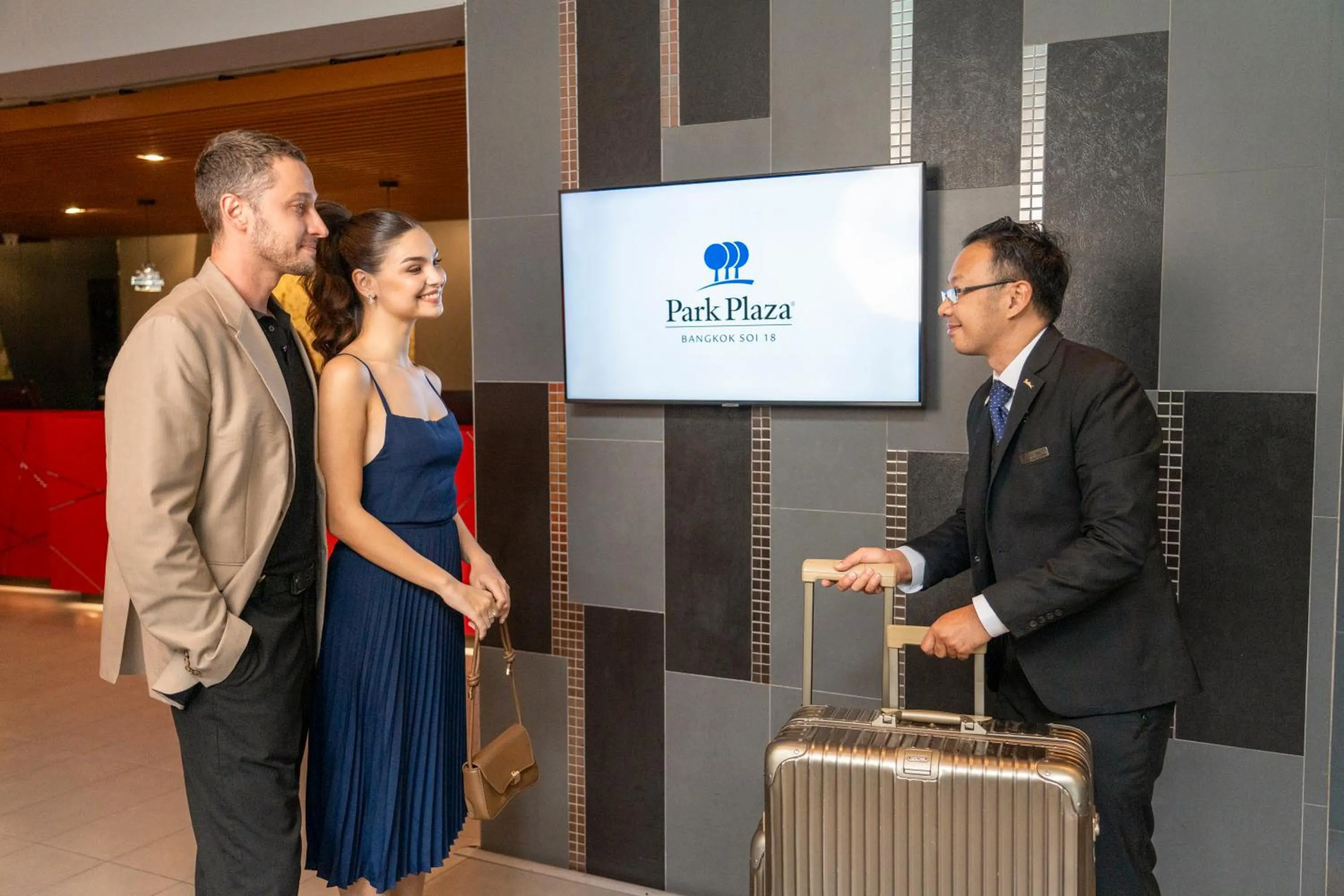 Lobby or reception in Park Plaza Bangkok Soi 18