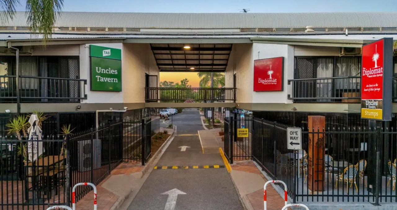 Property building in Diplomat Hotel Alice Springs