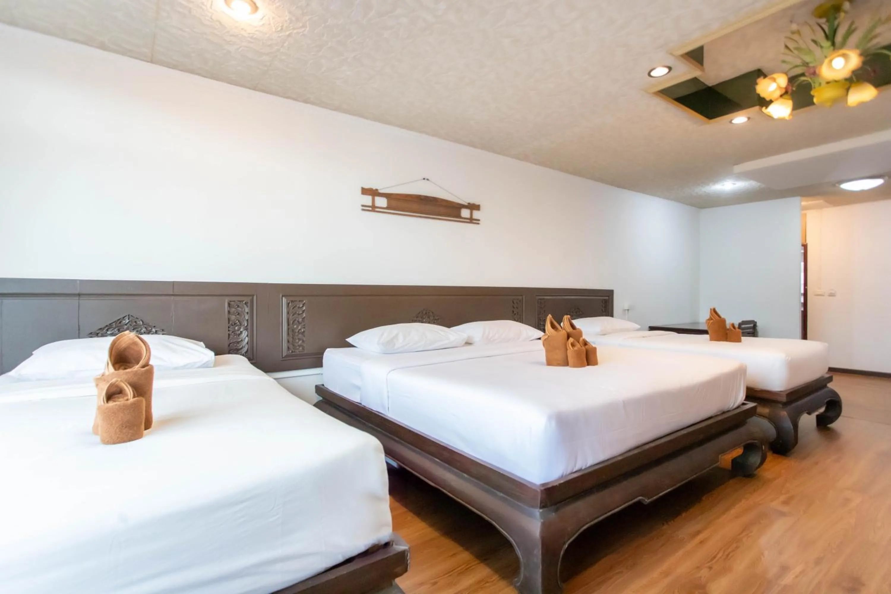 Bed in SK Boutique Mahanakhon