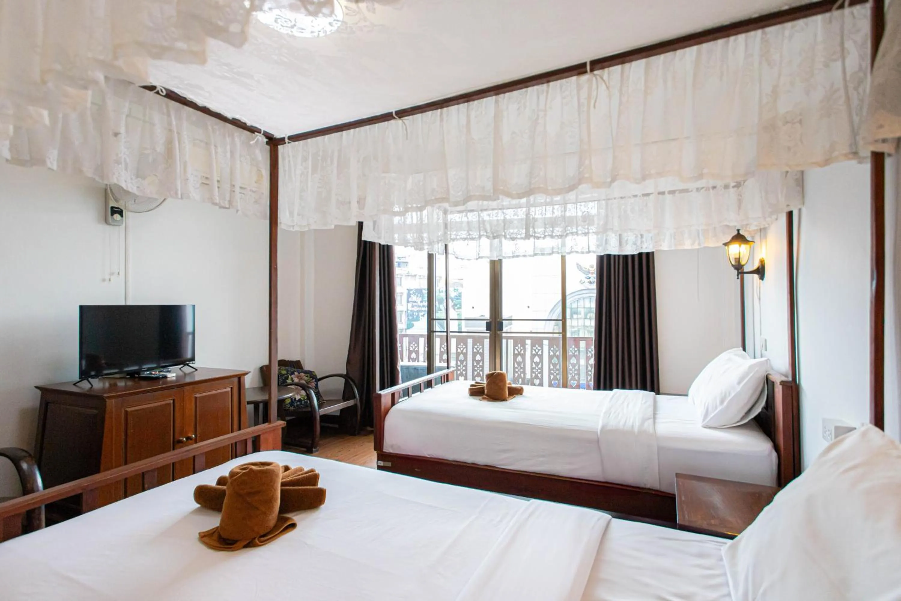 Bed in SK Boutique Mahanakhon