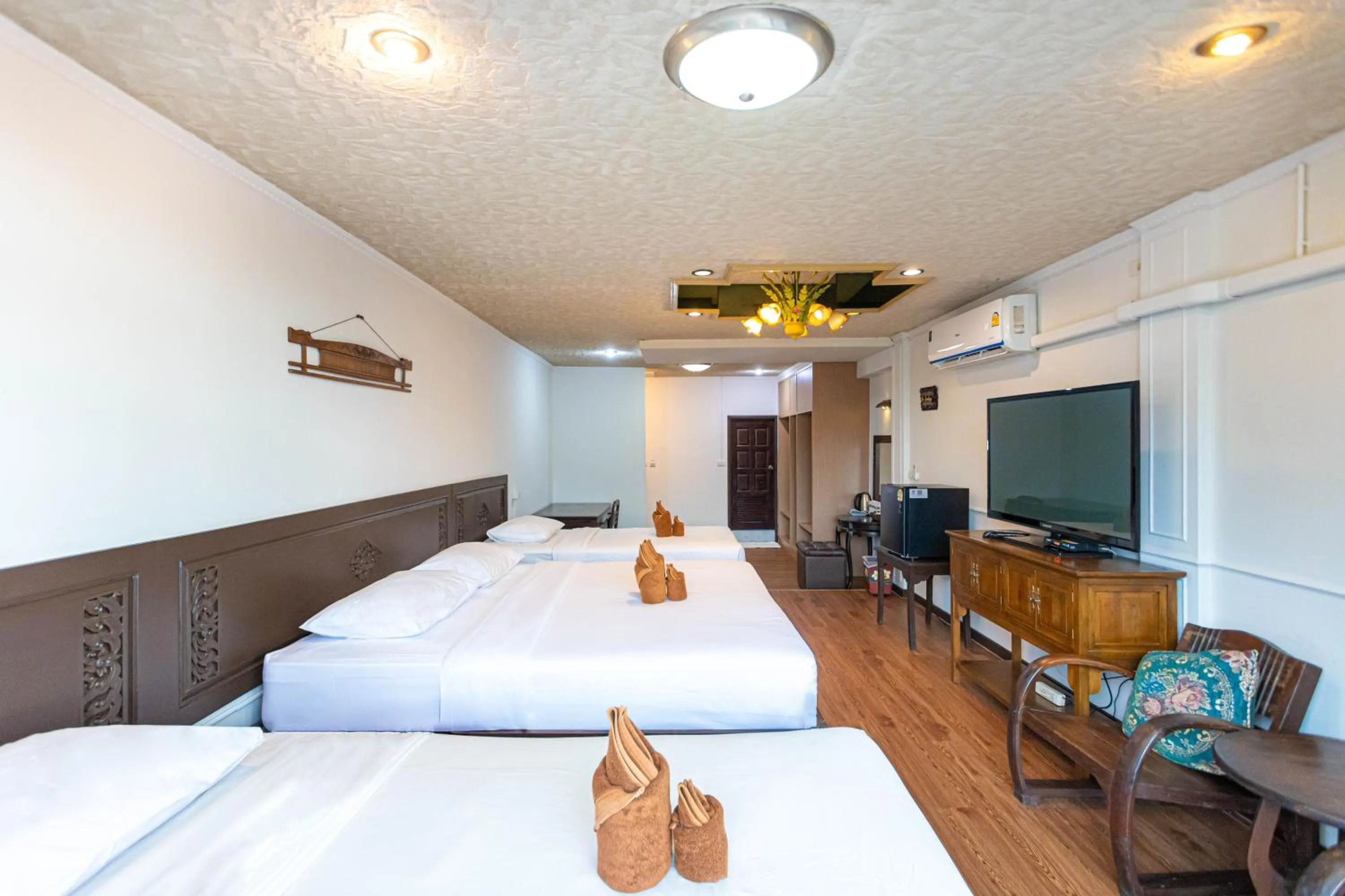 Bed in SK Boutique Mahanakhon