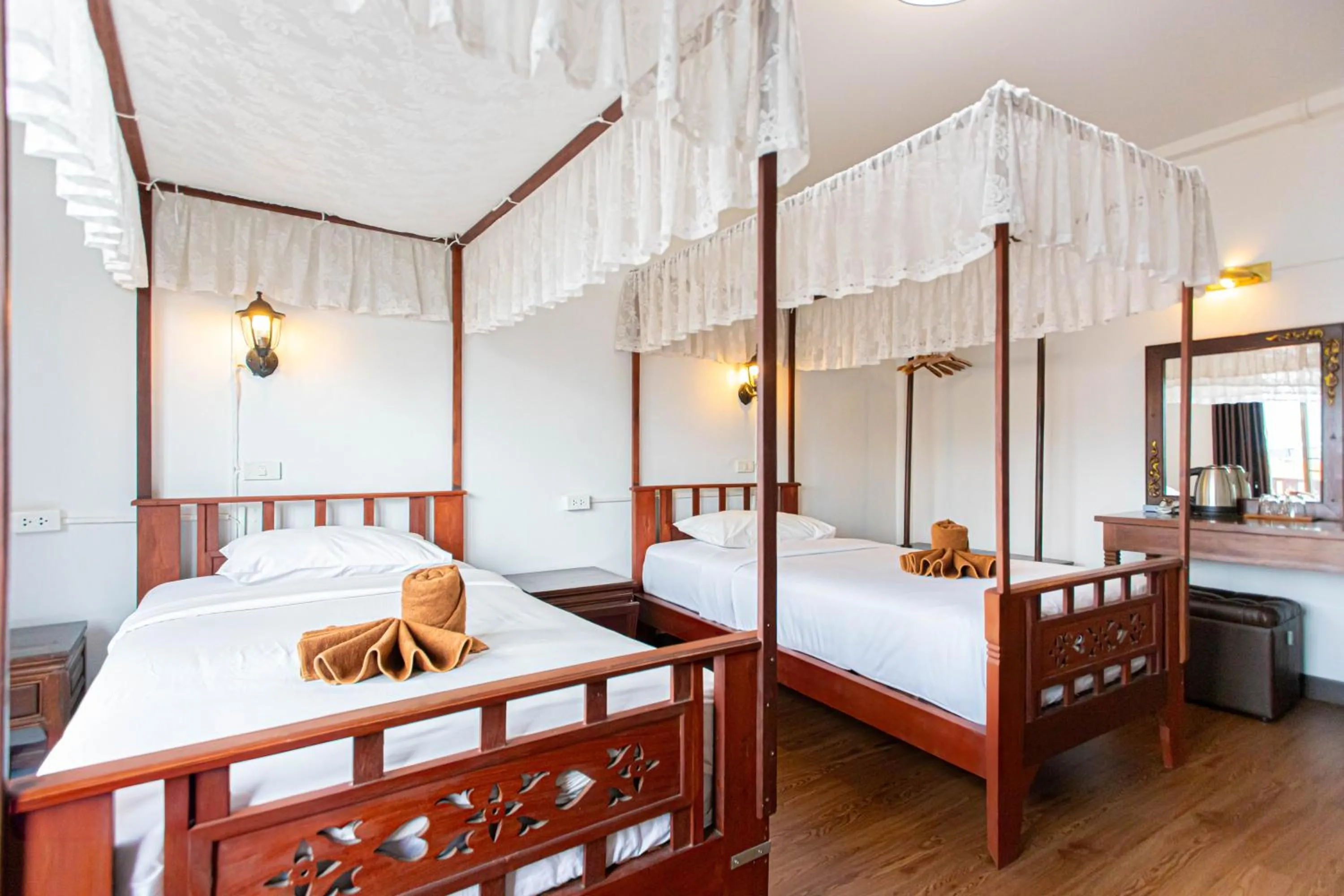 Bed in SK Boutique Mahanakhon