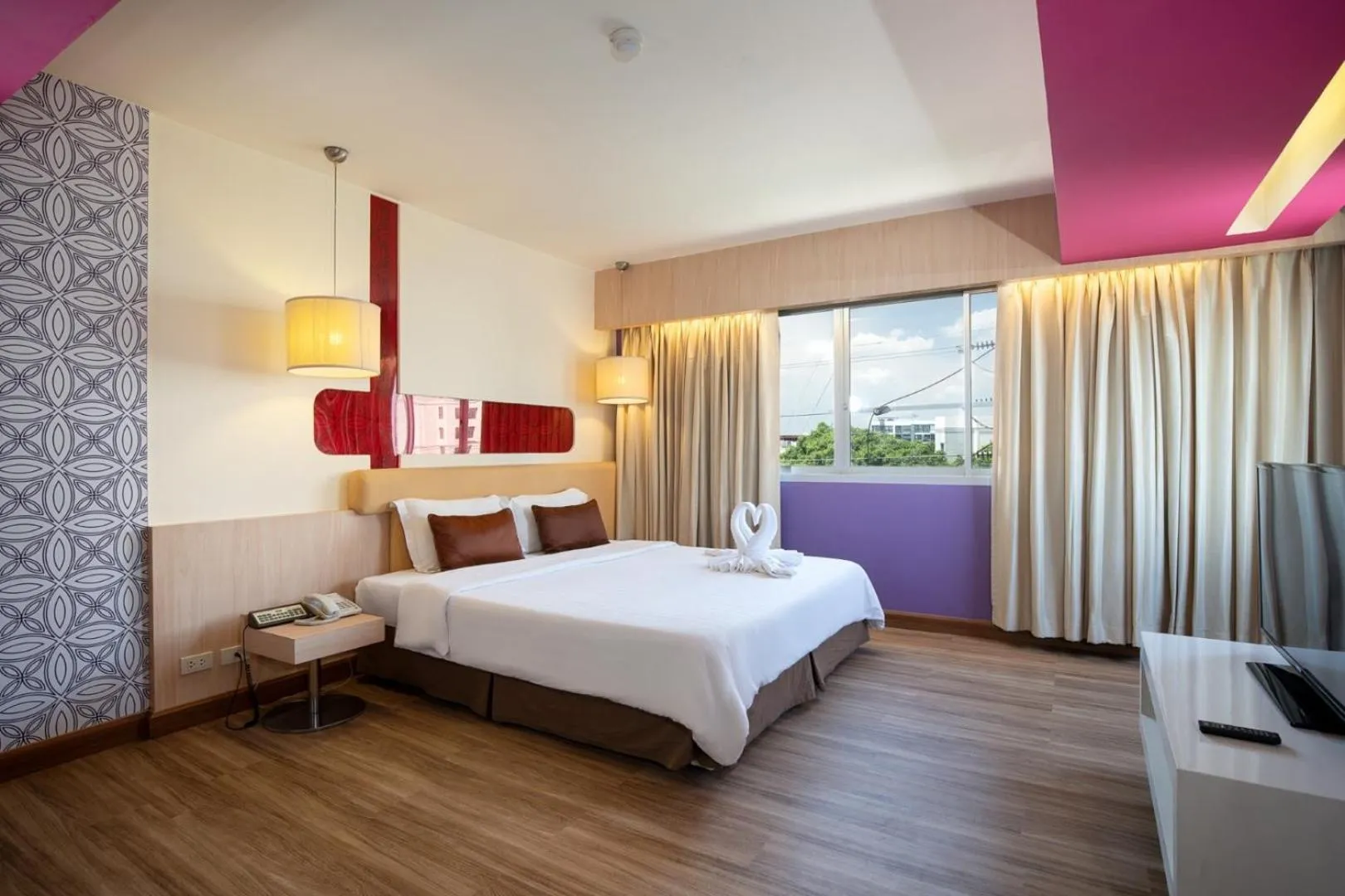 TV and multimedia, Bed in Veronica Residence