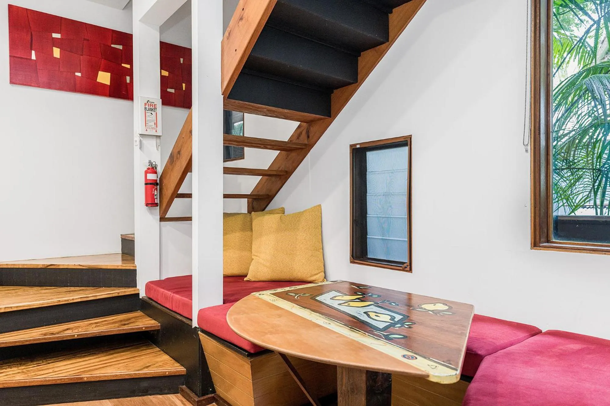 Seating area in Shambhala @ Byron