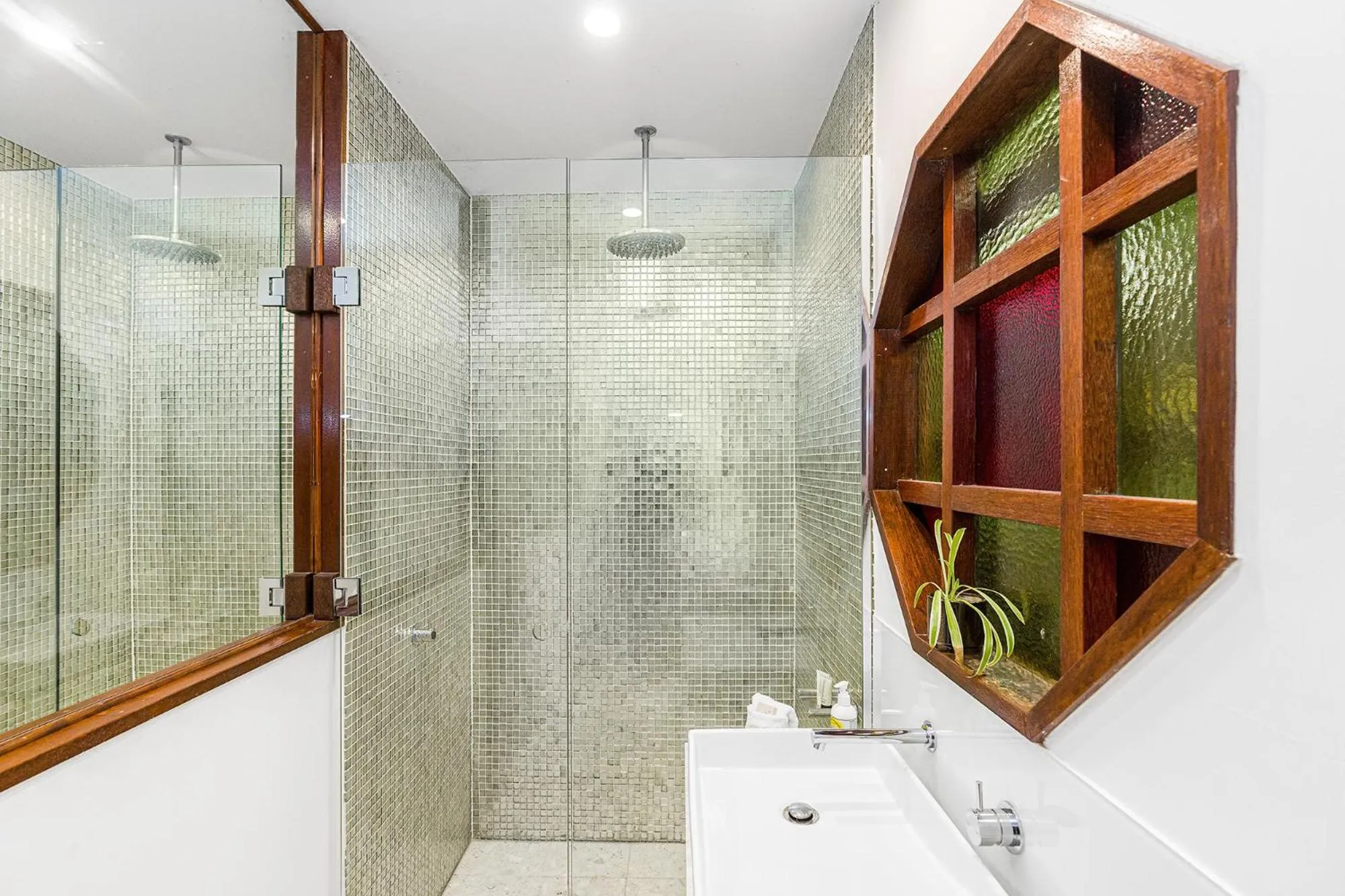 Shower in Shambhala @ Byron