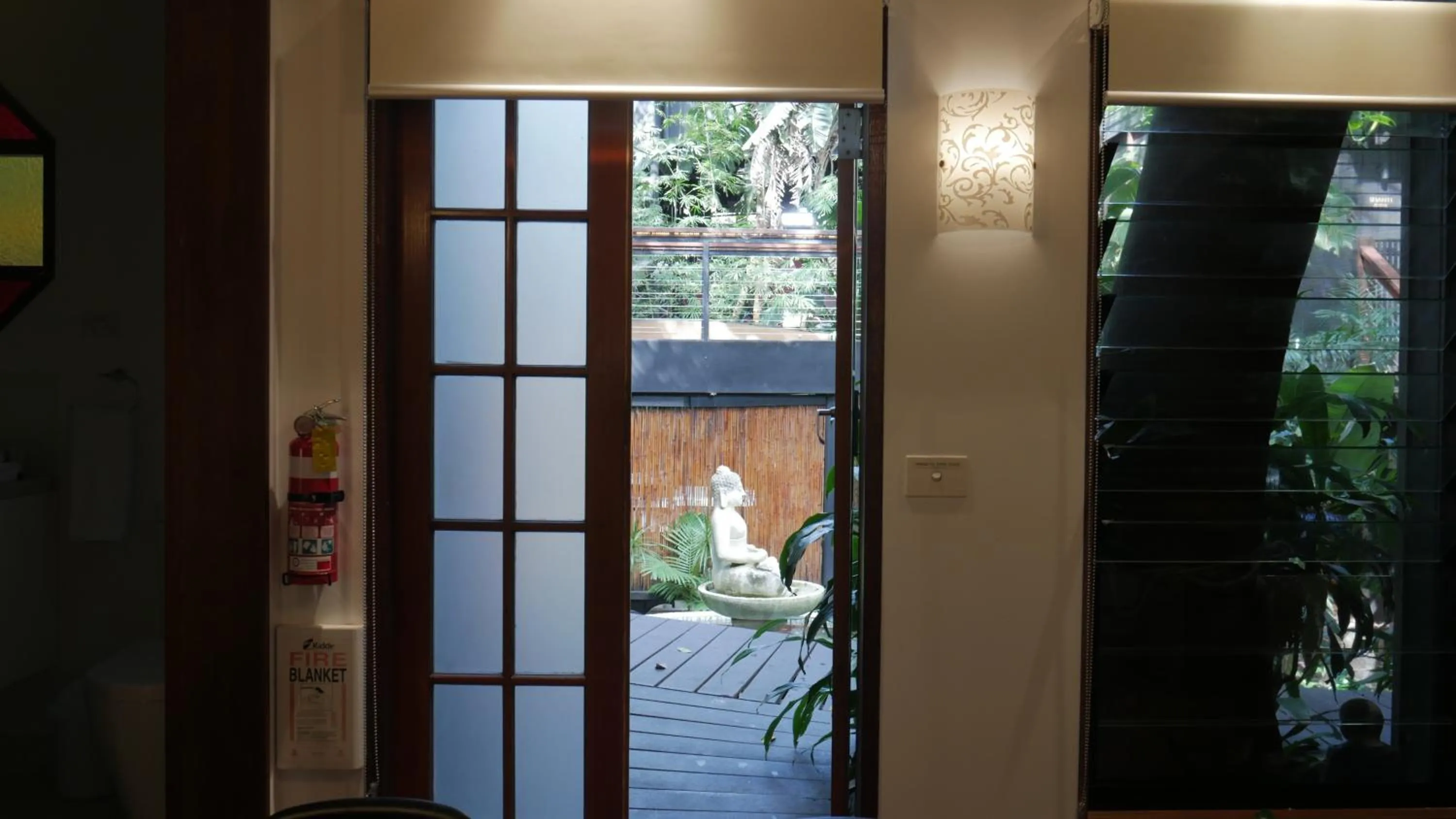 Garden view in Shambhala @ Byron